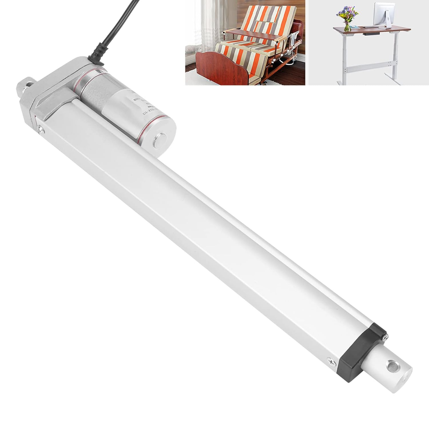 Aluminium 12V 500mm Stroke Linear Actuator