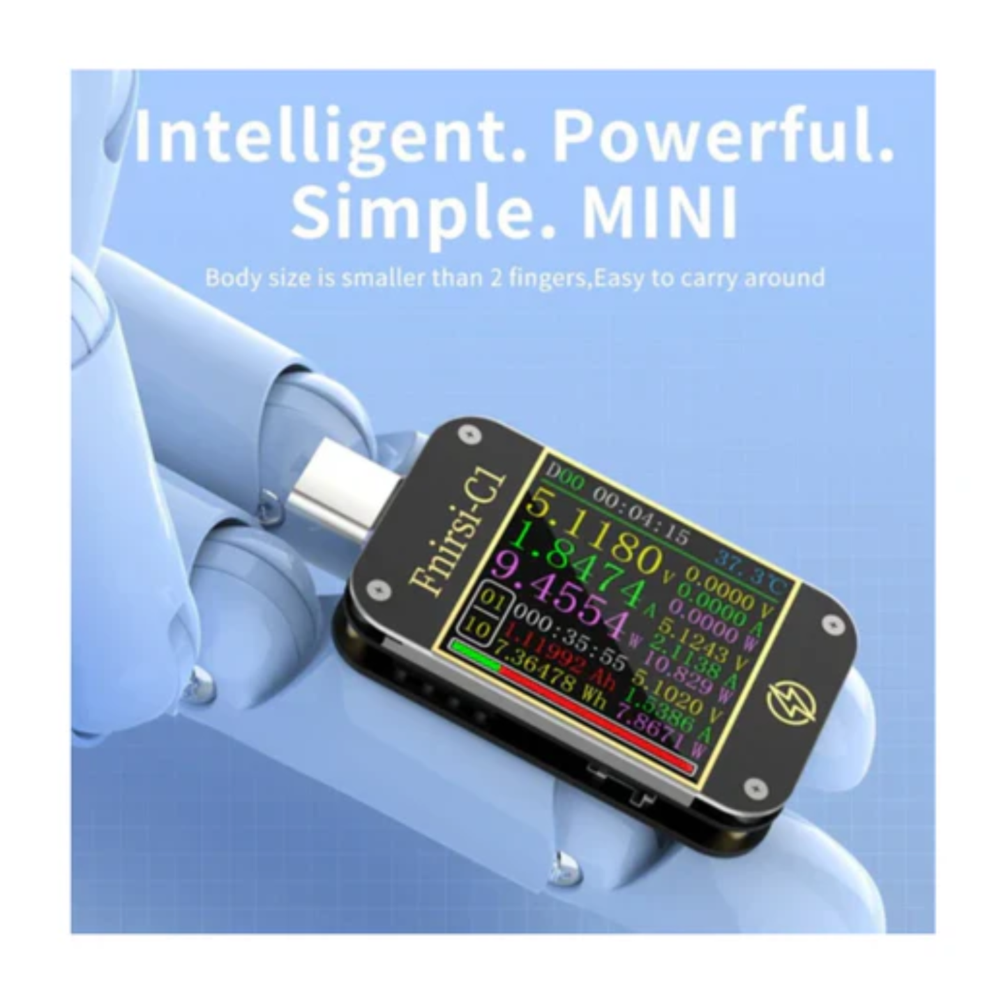 FNIRSI C1 Comprehensive USB-C Power & Protocol Testing Tool