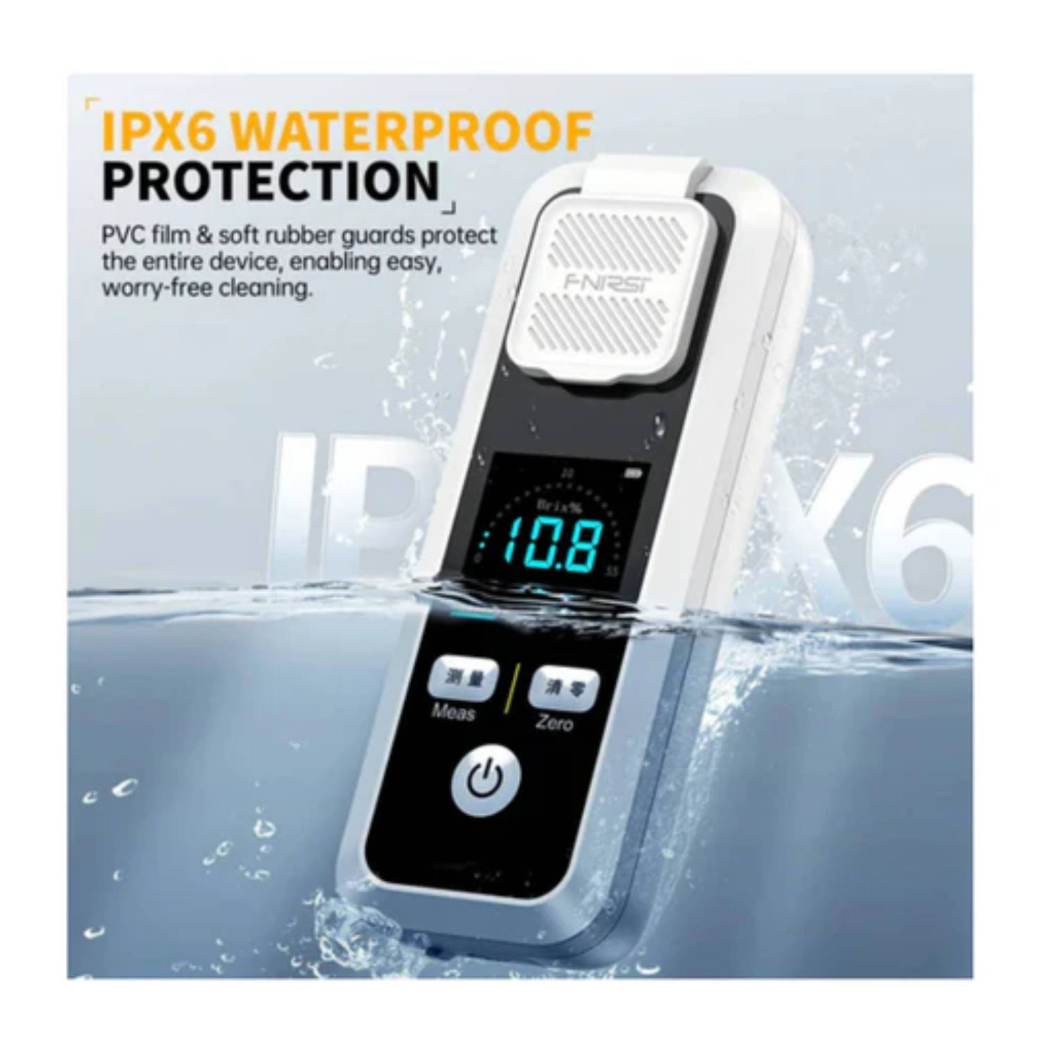 FNIRSI JBM-10: Brix Measurement for Food Processing