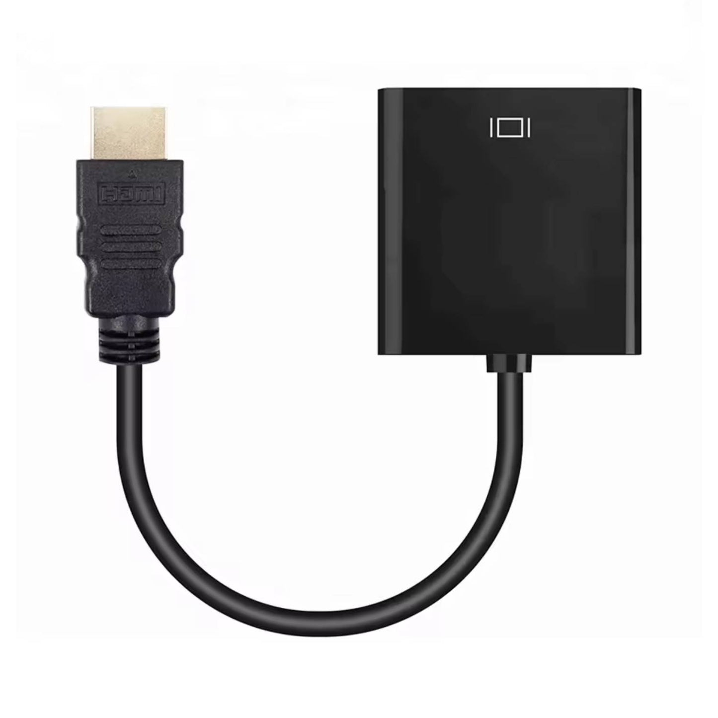 HDMI to VGA Converter Adapter 1080P – Male HDMI to Female VGA Connector - RS9257