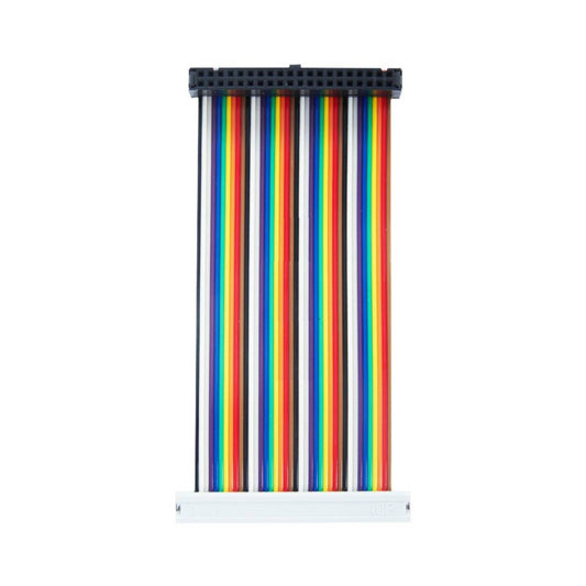 EDATEC Pi400 GPIO Extender 40-Pin GPIO Expander Pi400 GPIO Extension Cable Raspberry Pi 400 GPIO Cable - Rainbow - RS9289