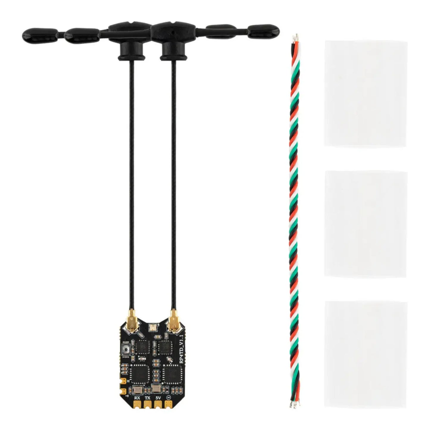 RadioMaster RP4TD ExpressLRS 2.4GHz Nano Receiver.