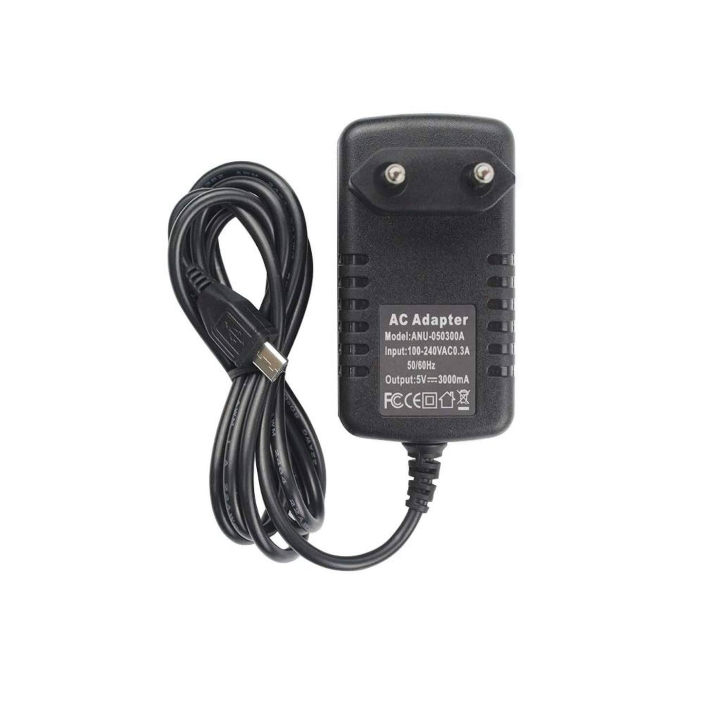Raspberry Pi 3 Model B+ Power Adapter  B / B+ 5V 3A Power Adapter Pi 3 Model B+ Power Supply 5V 3000mA Power Charger Micro USB Port RPi 3 Power Supply AC/DC Adapter - RS2453