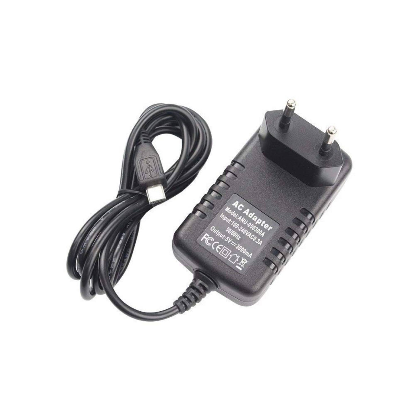 Raspberry Pi 3 Model B+ Power Adapter  B / B+ 5V 3A Power Adapter Pi 3 Model B+ Power Supply 5V 3000mA Power Charger Micro USB Port RPi 3 Power Supply AC/DC Adapter - RS2453