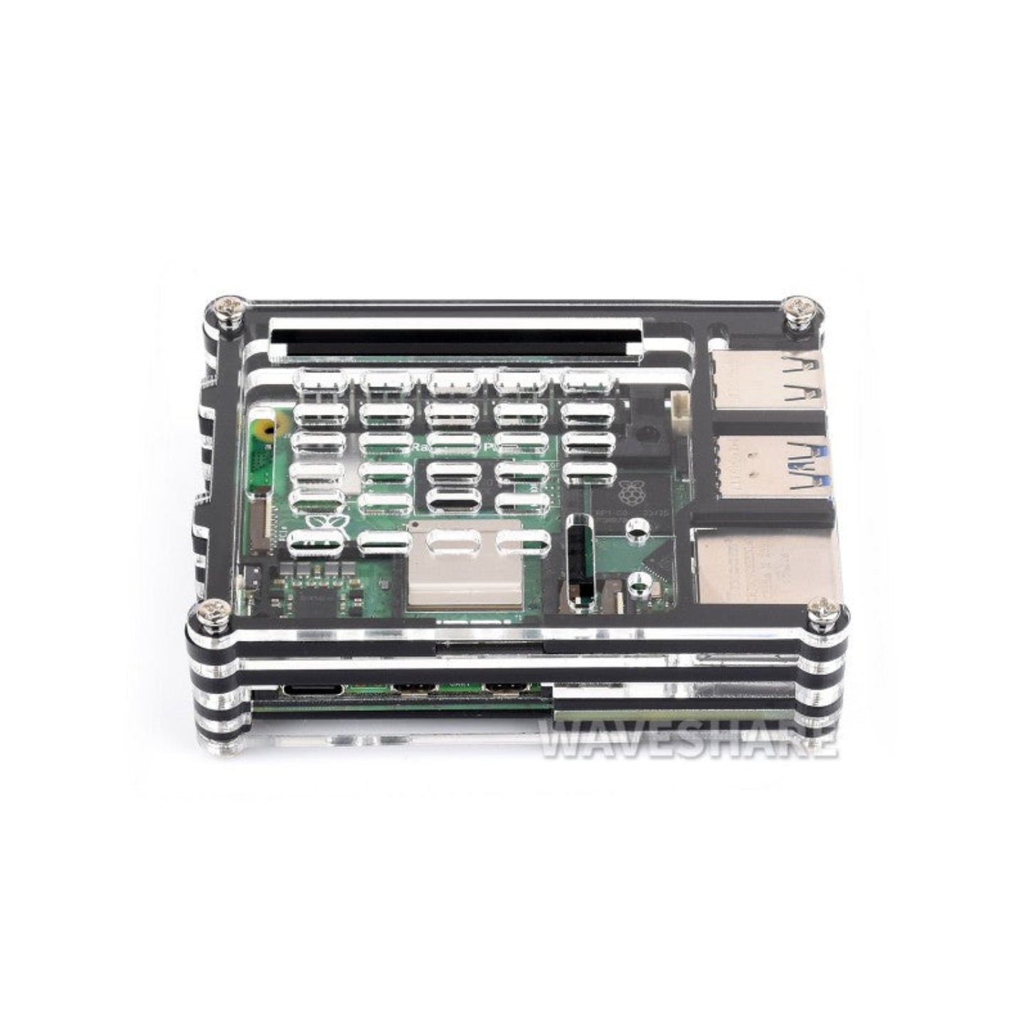 Raspberry Pi 5 Transparent & Acrylic Case