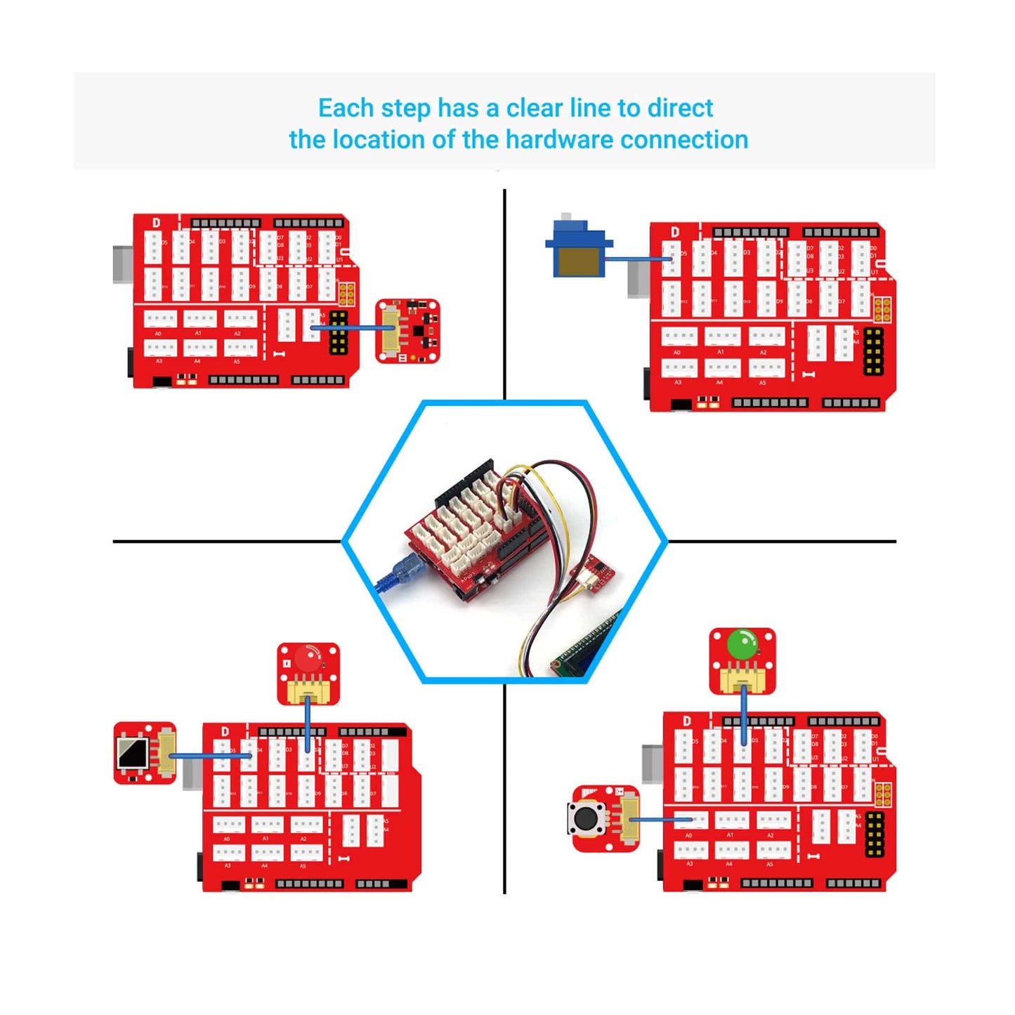 Crowtail Advanced Kit for Arduino V2.0 Programming Leaning