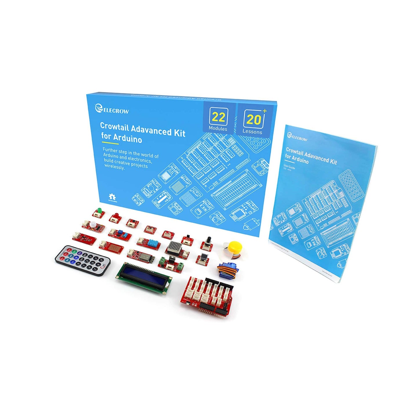 Crowtail Advanced Kit for Arduino V2.0 Programming Leaning