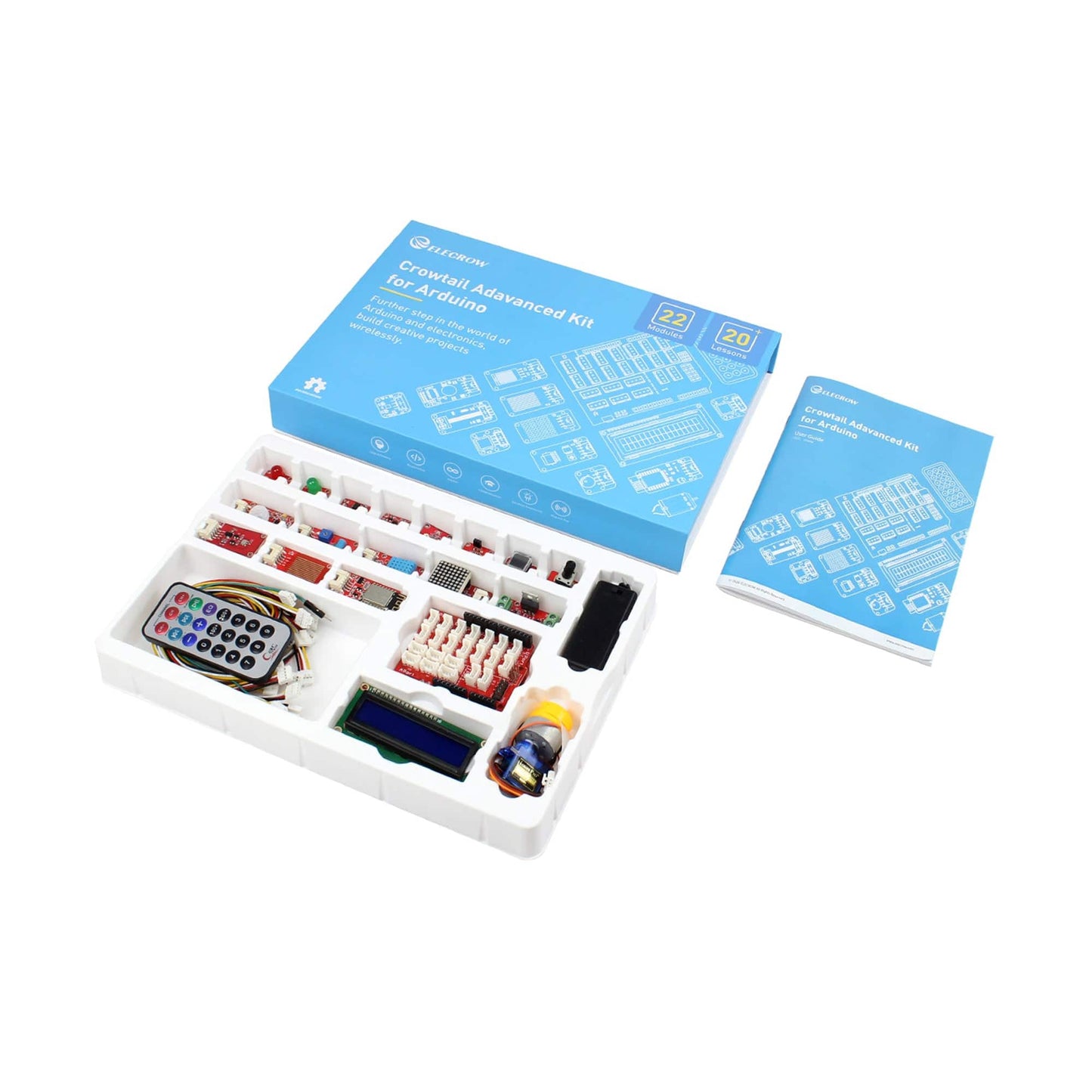 Crowtail Advanced Kit for Arduino V2.0 Programming Leaning