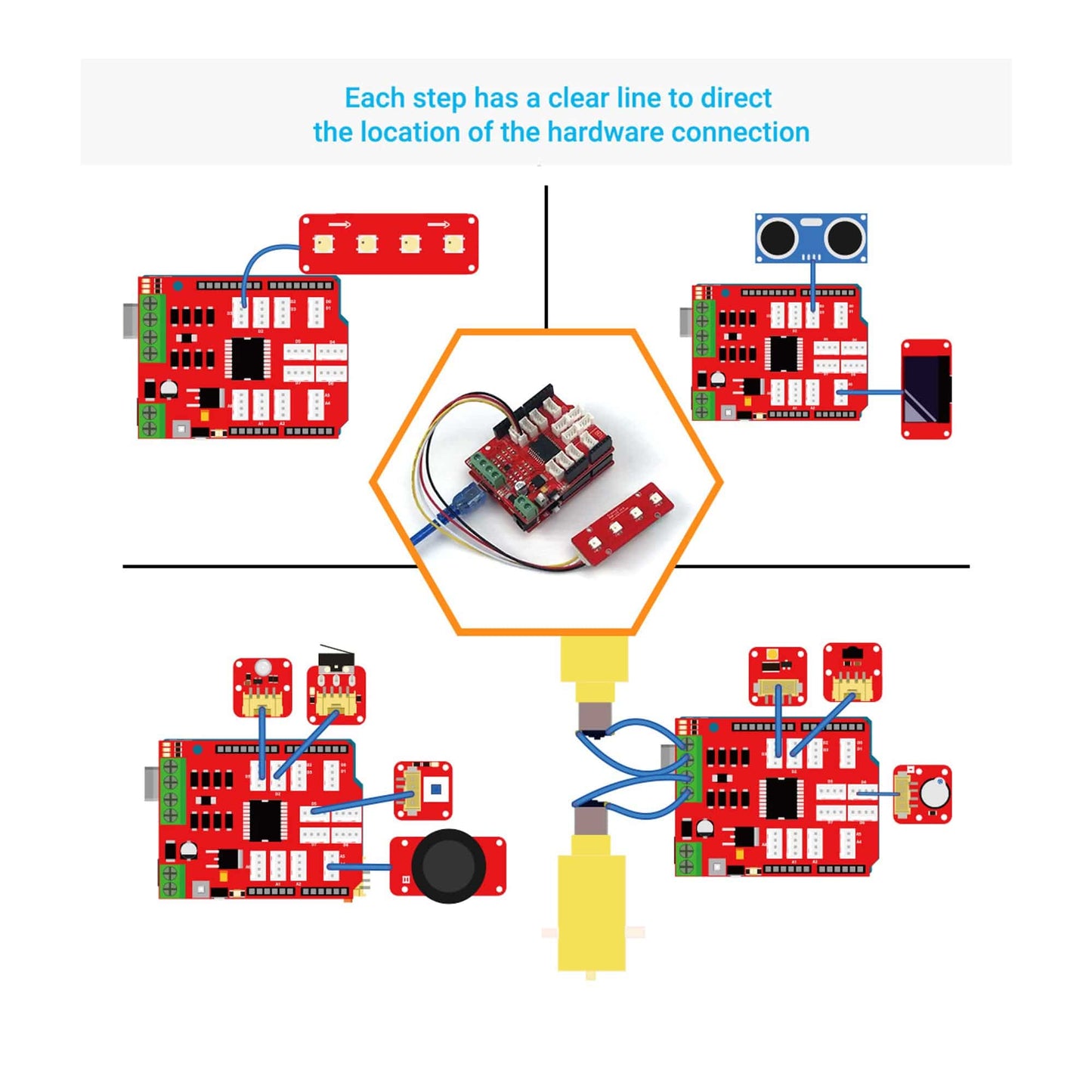 Crowtail-Deluxe Kit for Arduino with 20 Module Sensors