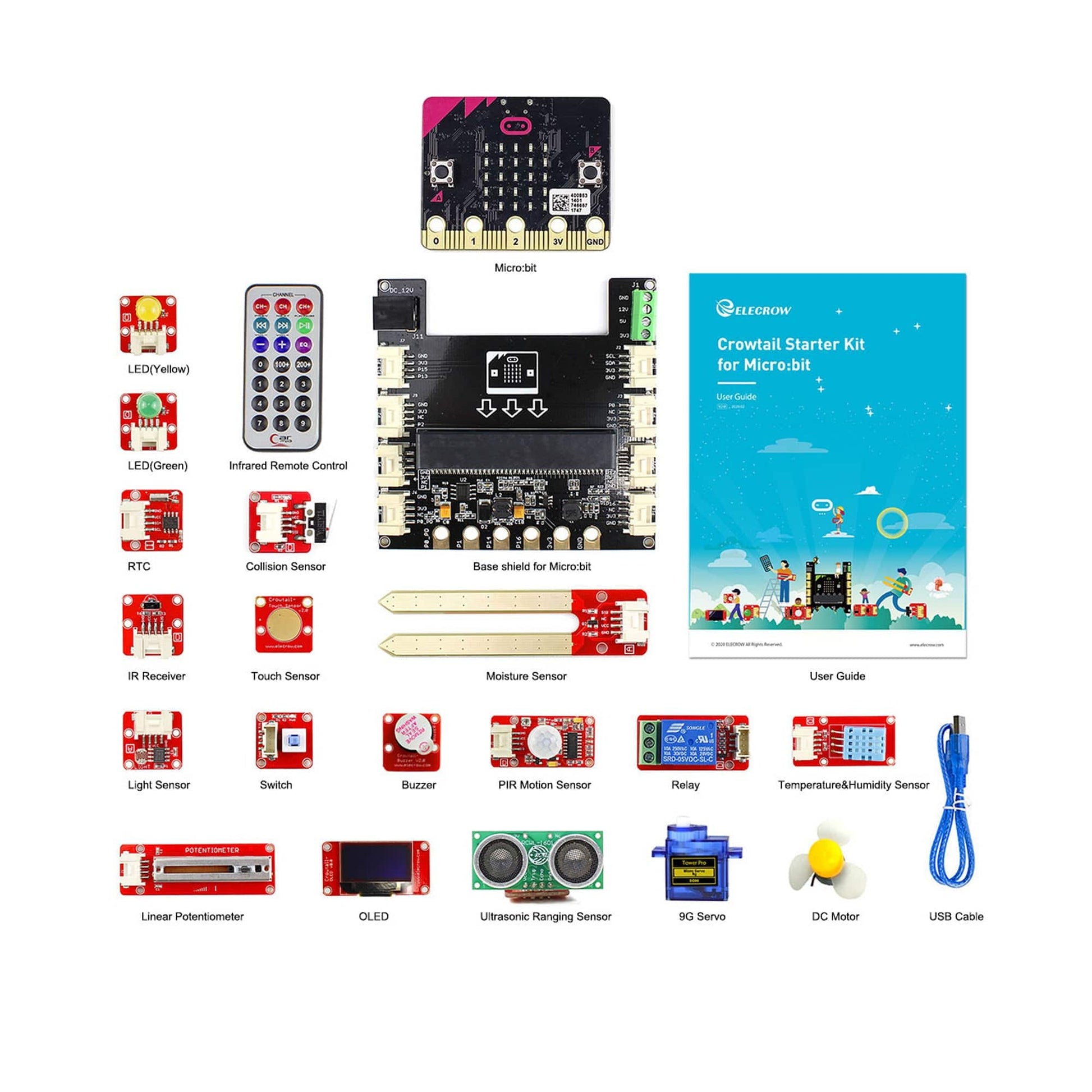Crowtail-Starter Kit for Micro:bit with Tutorial