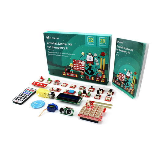 Crowtail Starter Kit for Raspberry Pi Programming Learning