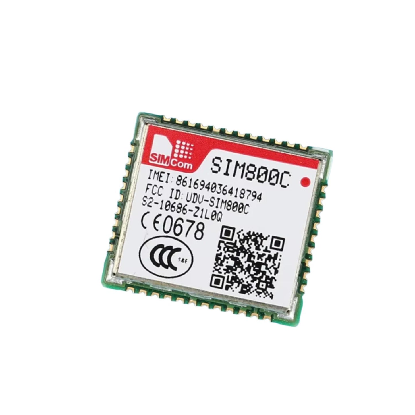 SIM800C GSM GPRS Module 4G LTE IoT Module Quad-Band GSM/GPRS/GNSS Module For Embedded Systems and IoT Projects - RS5601