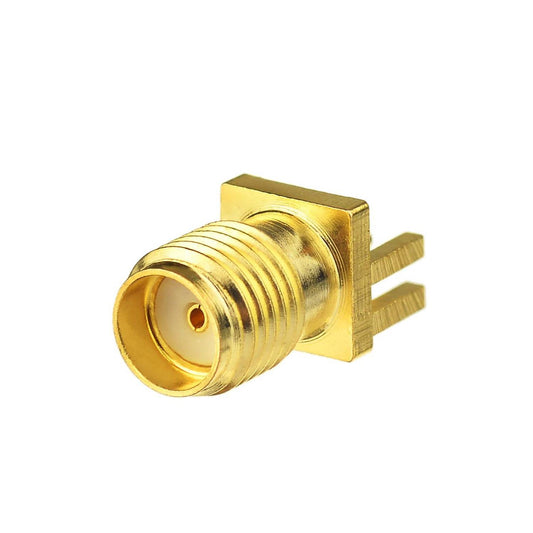 SMA Jack Long Straight PCB SMA Connector Long Body PCB Mount SMA Connector Right Angle PCB Mount Long Body SMA Jack Solder PCB SMA-KE Mount Straight RF Connector - RS3536