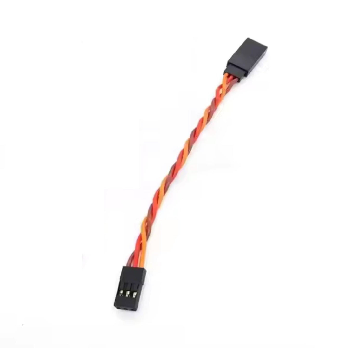 SafeConnect 30cm Twisted 22AWG JR Servo Extension w/Hook (JR Compatible)