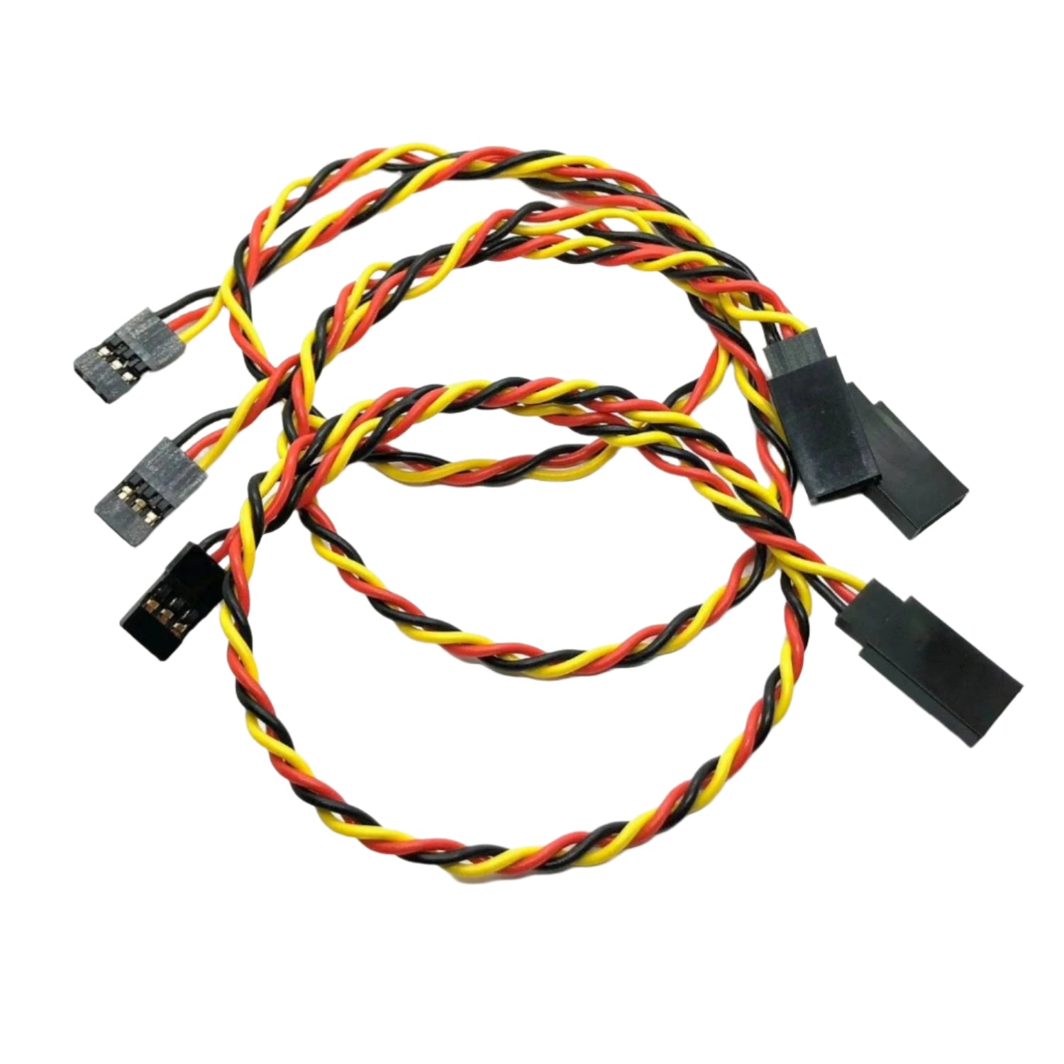 22AWG Twisted JR Servo Extension Cable, 60CM - SafeConnect Brand