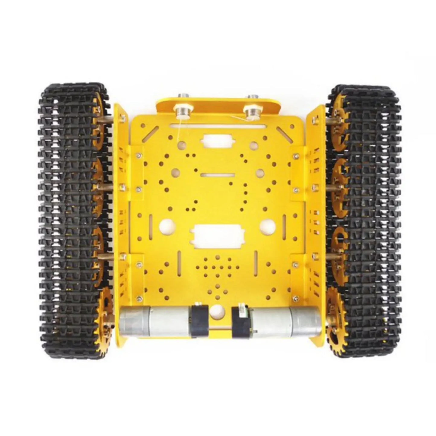T200 Aluminum Alloy Metal Tank Track Chassis Kit for Arduino NodeMCU ESP32 Robotics & STEM Projects - RS1544