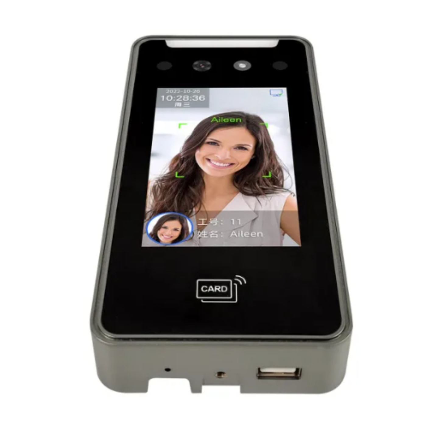 Multi-factor time attendance system