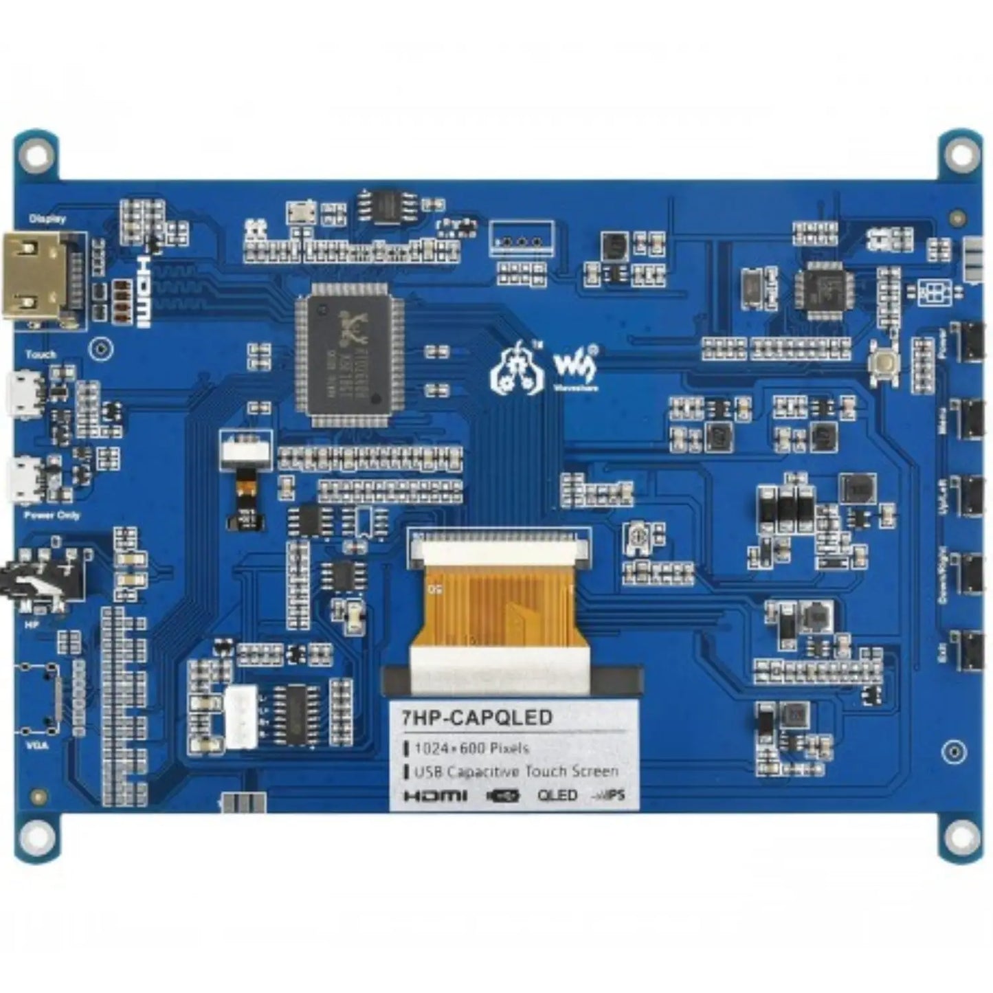 Waveshare touchscreen QLED 7-inch