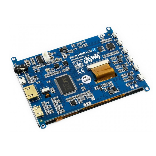 Waveshare 5 Inch Capacitive HDMI LCD Display