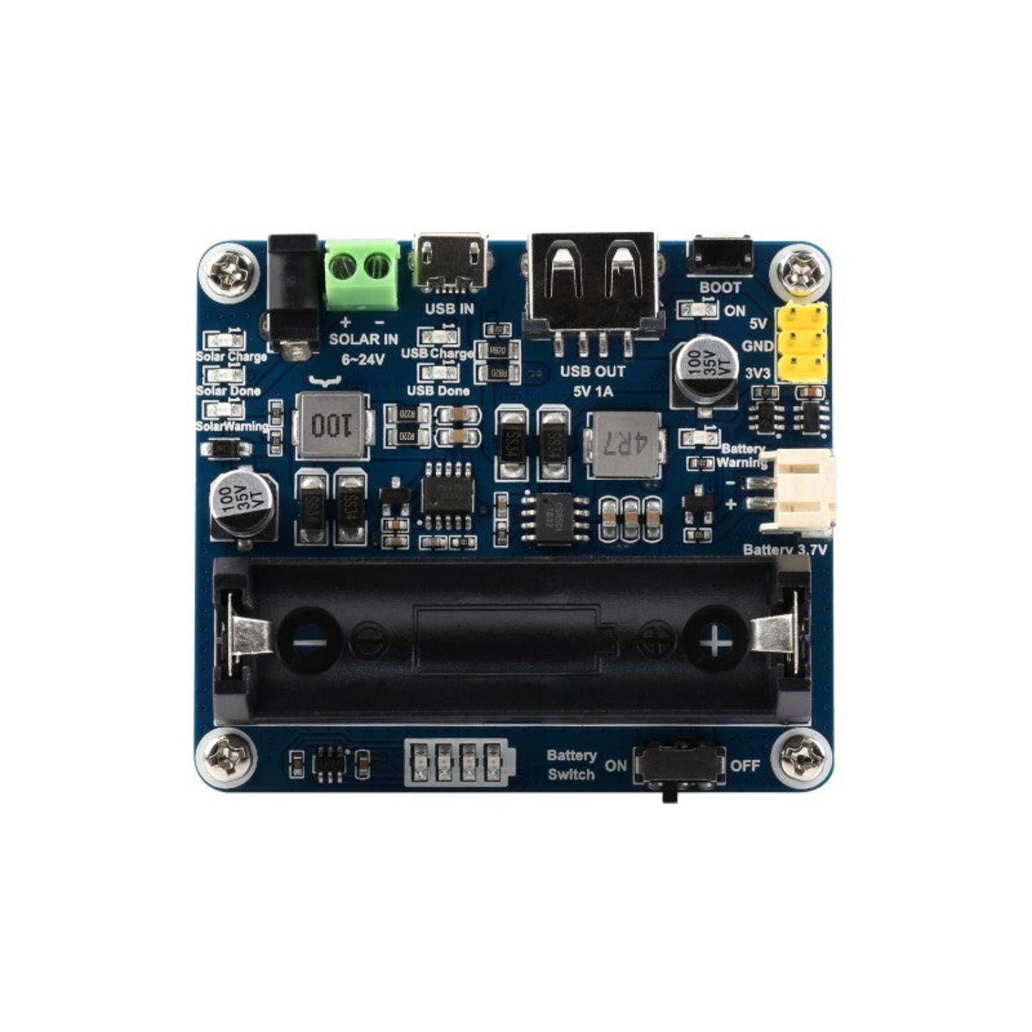 Waveshare 6V-24V Solar Power Management Module