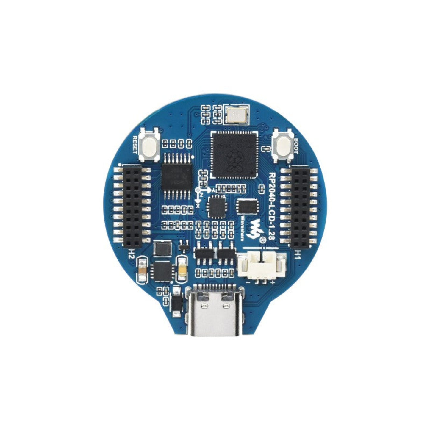 Waveshare RP2040 MCU Board, With 1.28inch Round