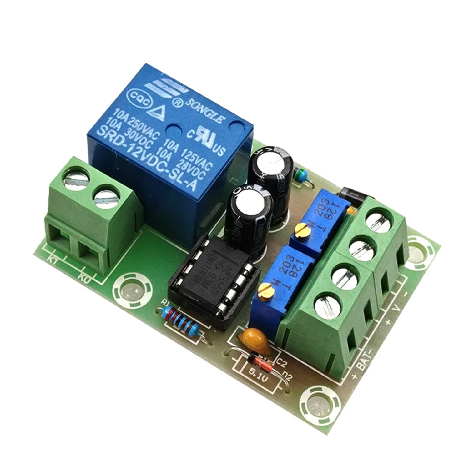 XH-M601 12V Battery Charging Control Board