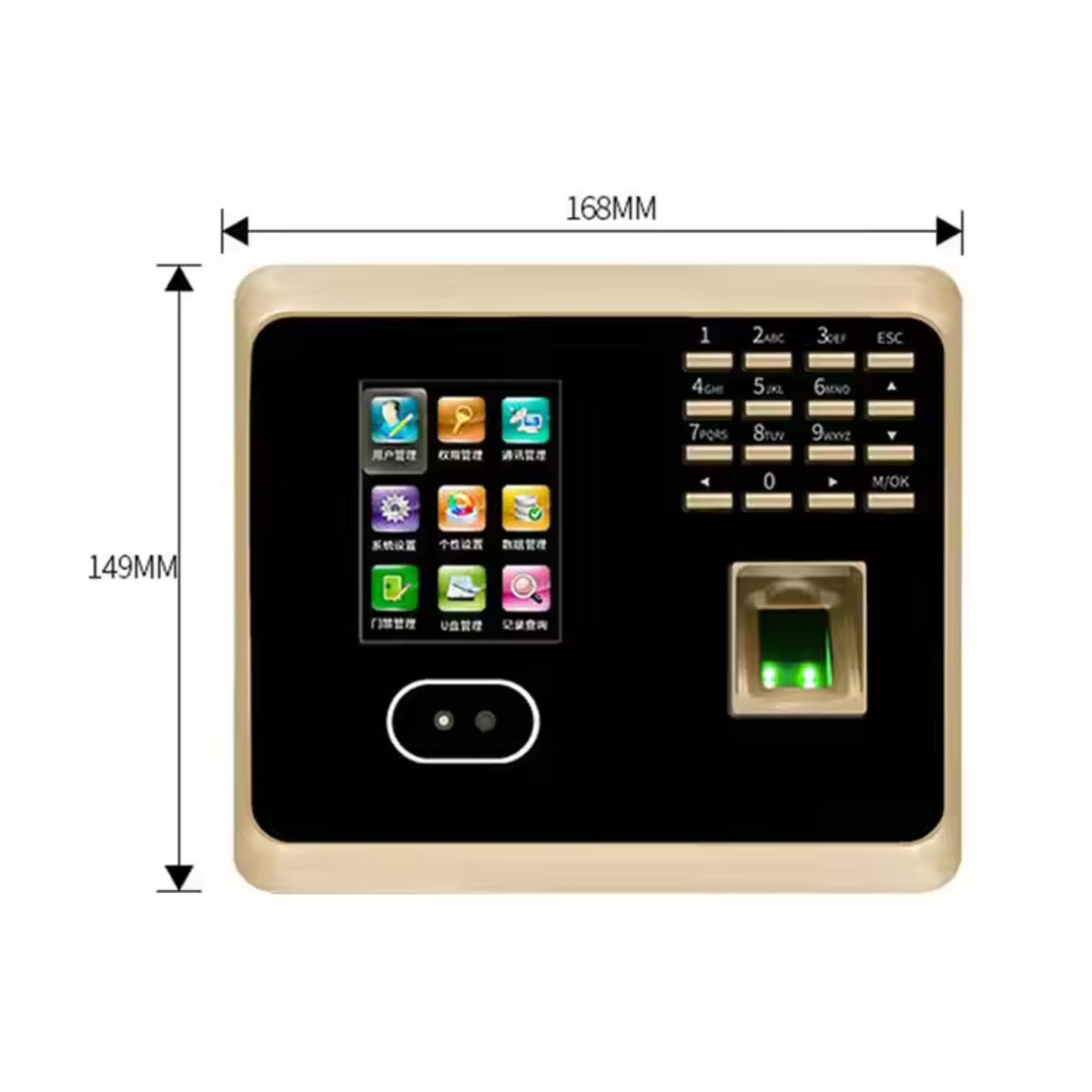 Biometric attendance machine with Wi-Fi