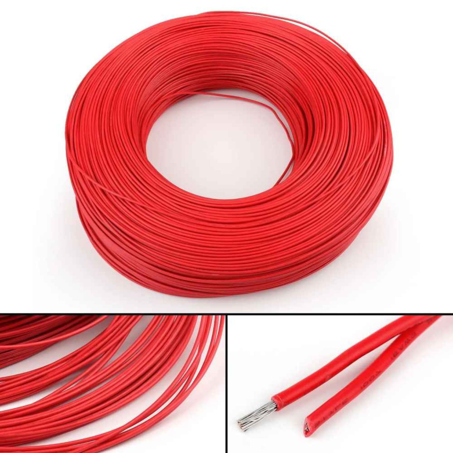 2 Meter UL1007 20AWG PVC Electronic Wire (Red) - RS4357 - REES52