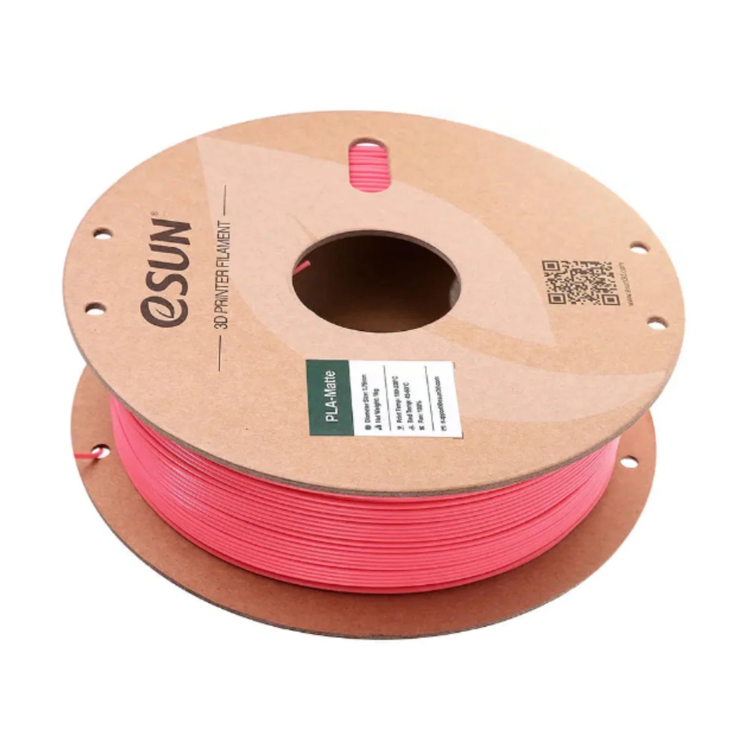 eSUN PLA Matte Strawberry Red Filament