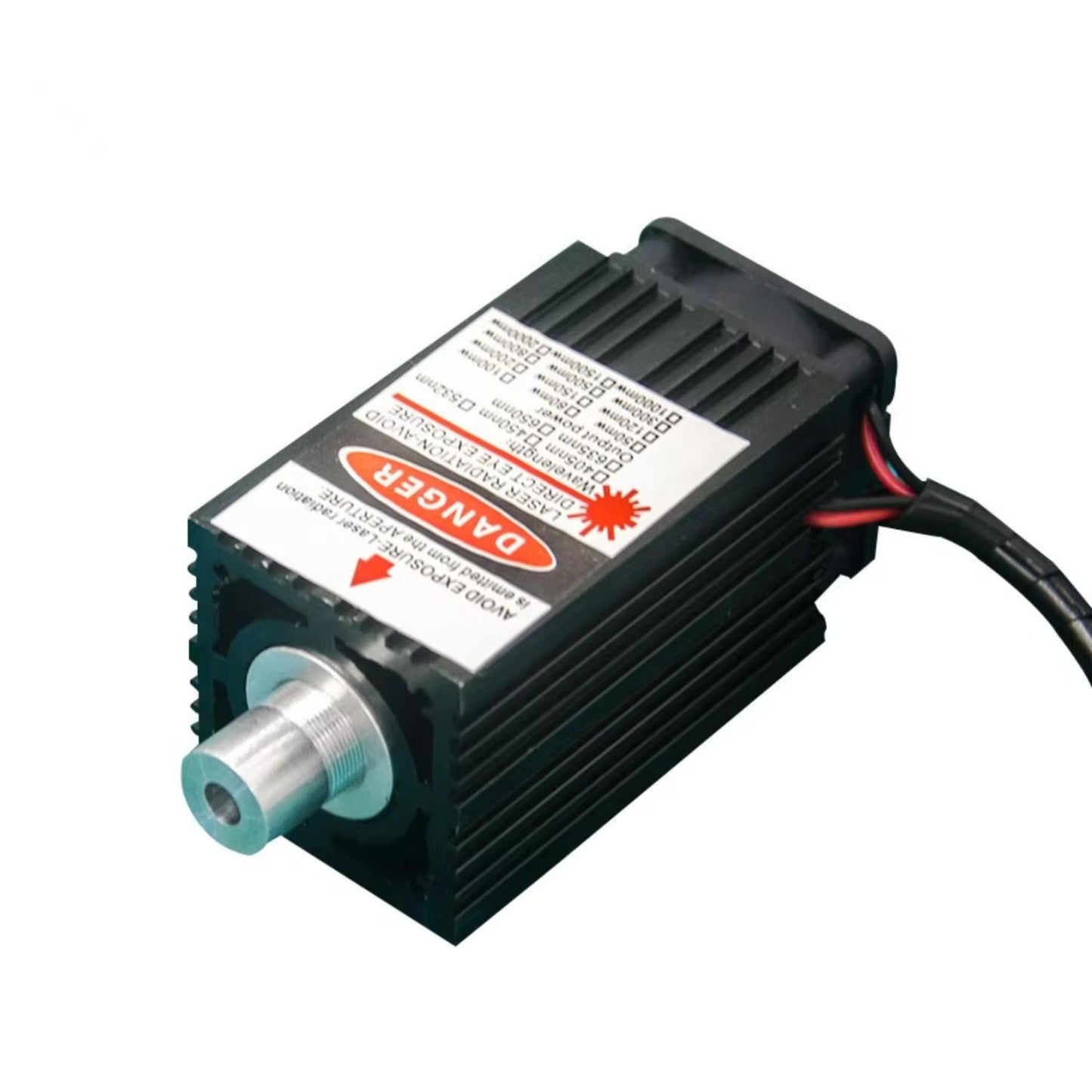 0.5W 12V Laser Engraver 500MW 12V Engraving Laser Module Blue Light For DIY Laser Engraver Machine High Power TTL Adjustable Focus Blue Laser Module Engraving Accessories Laser Head - RS5514