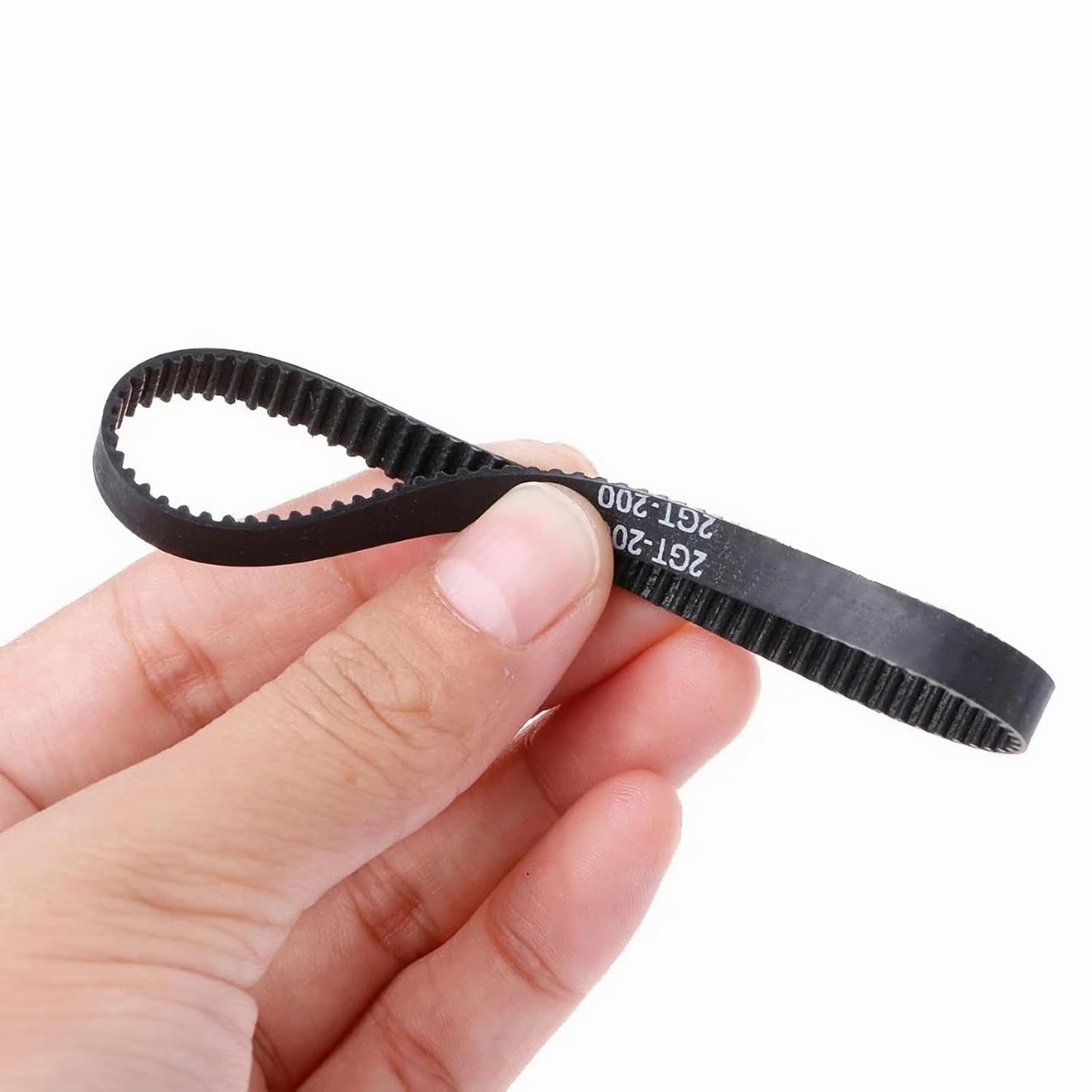 158mm/6mm GT2 Timing Belt GT2 Closed-Loop Belt Durable Rubber GT2 Pulley Belt High-Quality GT2 Timing Belt For Precision Applications - RS3407