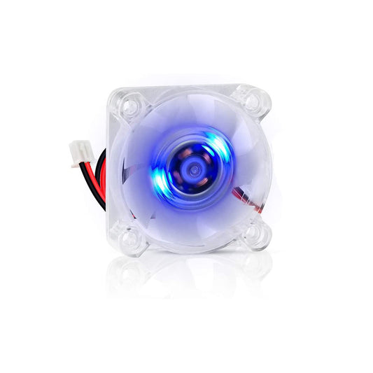 5V 4010 Cooling Fan 40x40x10mm Blue LED Cooling Fan With PWM Control High Airflow Cooling Fan With Small Silent Cooling Fan For PC Mini Cooling Fan Blue LED Quiet Computer Cooling Fan For Small Cases - RS6696