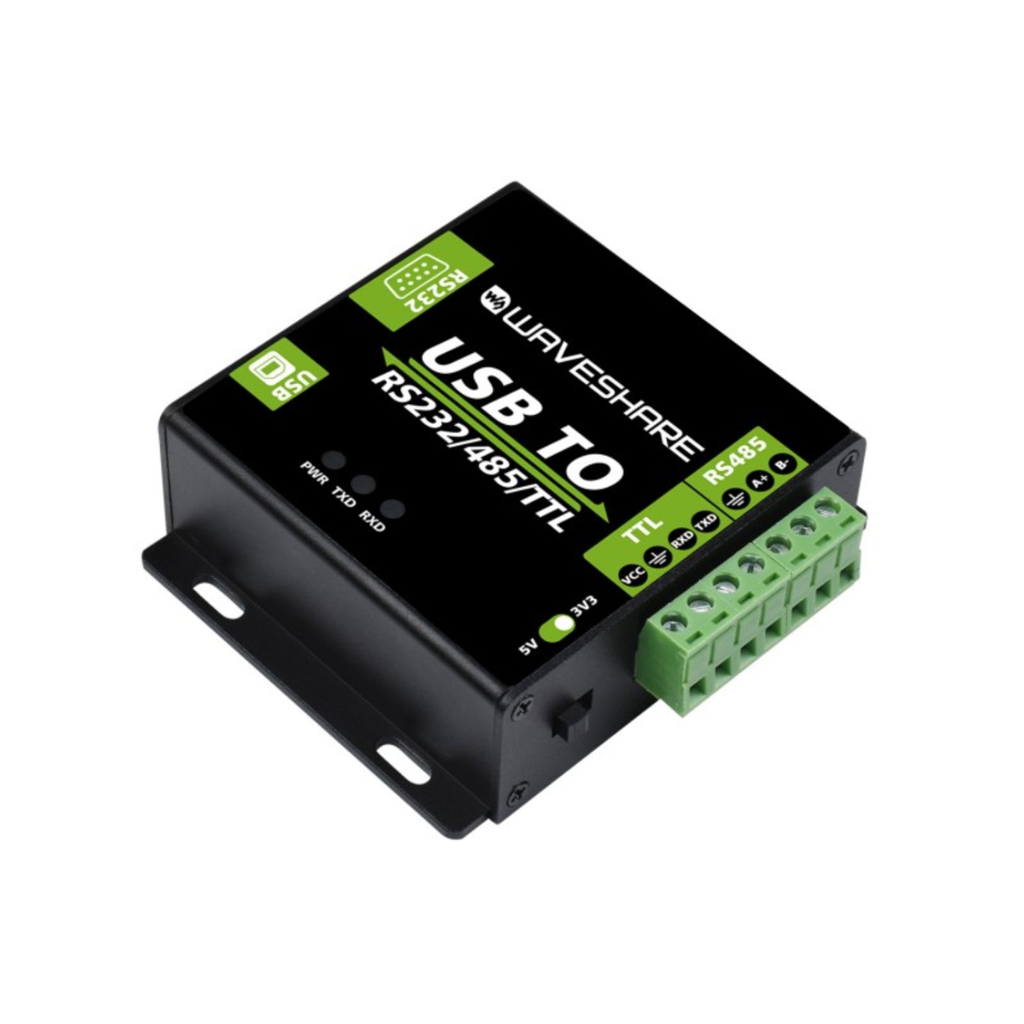 Waveshare FT232RL USB To RS232/RS485/TTL Converter Industrial-Grade USB To RS232/RS485/TTL Converter FT232RL With 2m USB Cable USB-to-Serial Converter Power Up Your Industrial Projects With USB-to-Serial Conversion - RS3059