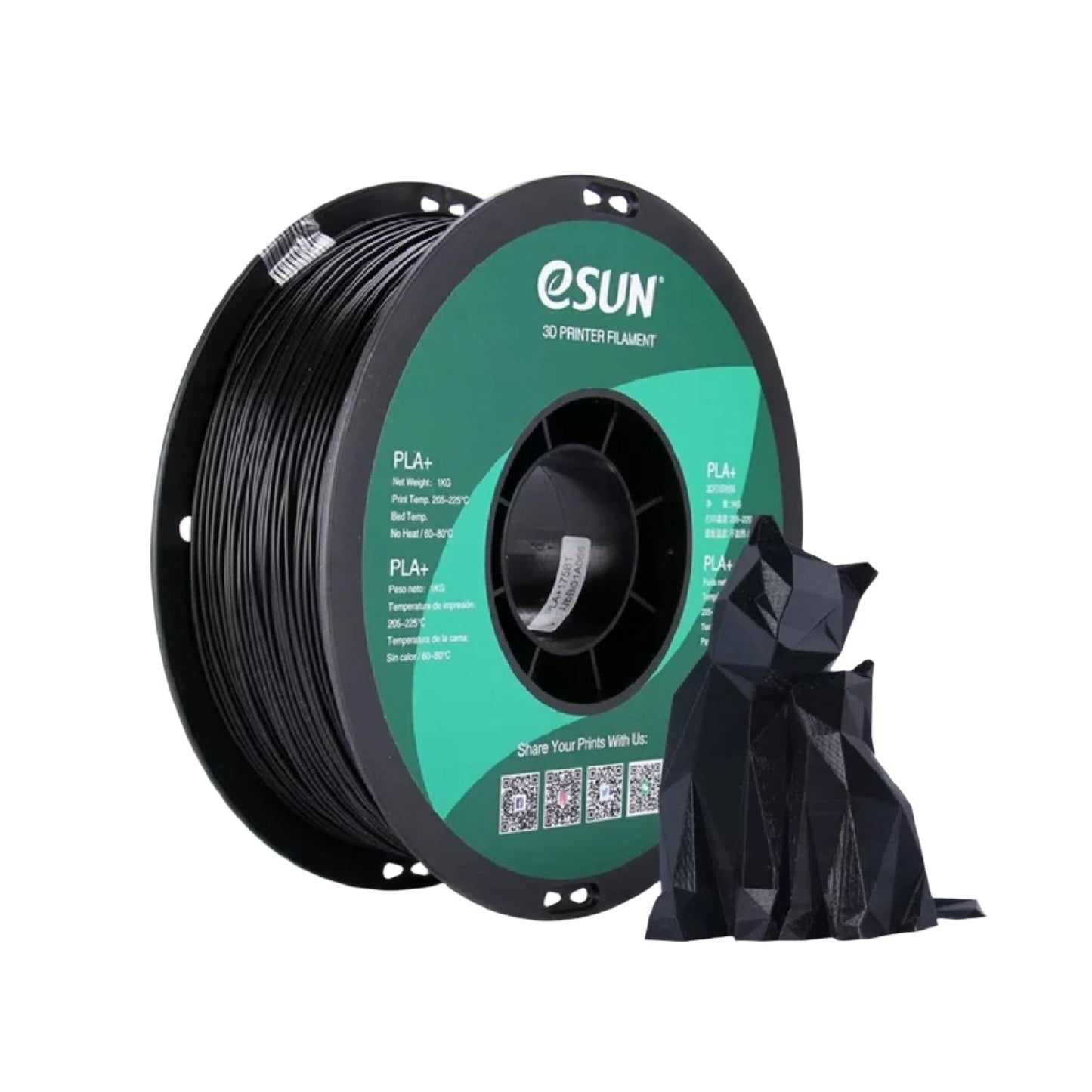 eSun PLA+ 1.75mm Filament 1.75mm 1kg 3D Printing High Quality & Strong For FDM 3D Printers - RS3324