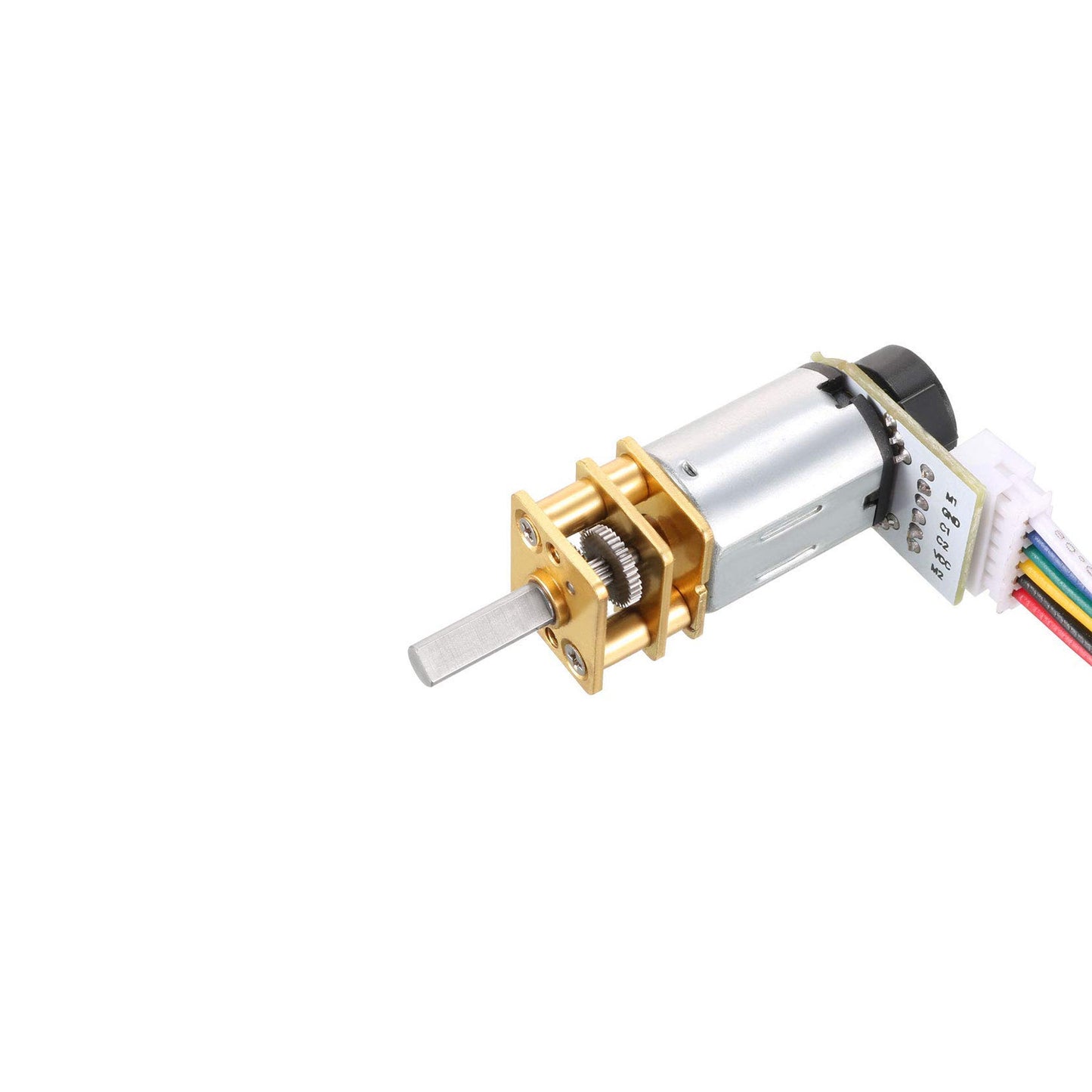 N20 Micro Gear Motor 12V 120 RPM Micro Metal Gear Motor With Encoder High-Torque Low-Speed Precision Micro Gear Motor - RS3441