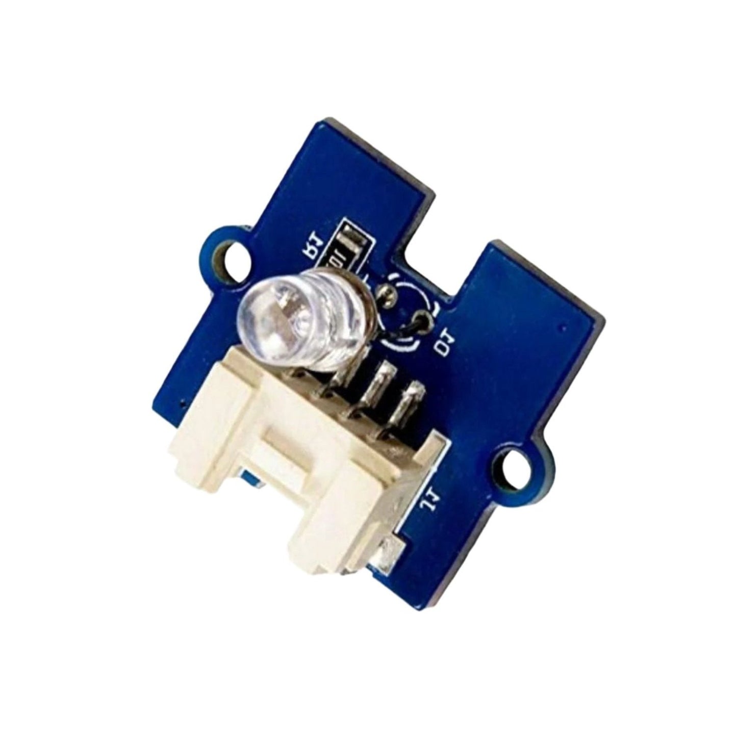 SeeedStudio Grove Multi Color LED 5mm Multi Color Flash LED Multi Color LED Module Grove LED Module Programmable RGB LED Module For Raspberry Pi Flashing LED With Arduino Code DIY Multi Color LED Project Grove LED Module For Robotics - RS3762