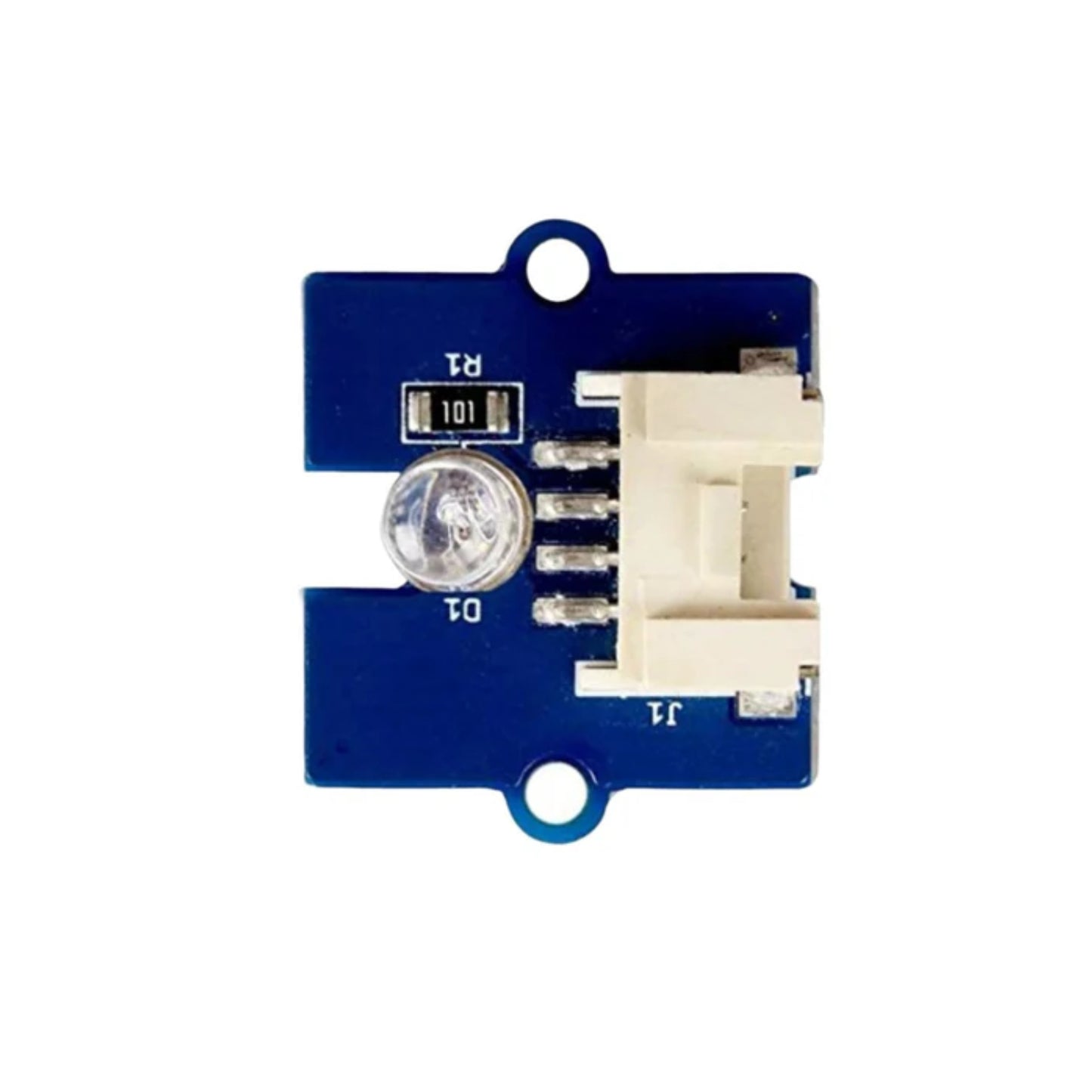 SeeedStudio Grove Multi Color LED 5mm Multi Color Flash LED Multi Color LED Module Grove LED Module Programmable RGB LED Module For Raspberry Pi Flashing LED With Arduino Code DIY Multi Color LED Project Grove LED Module For Robotics - RS3762