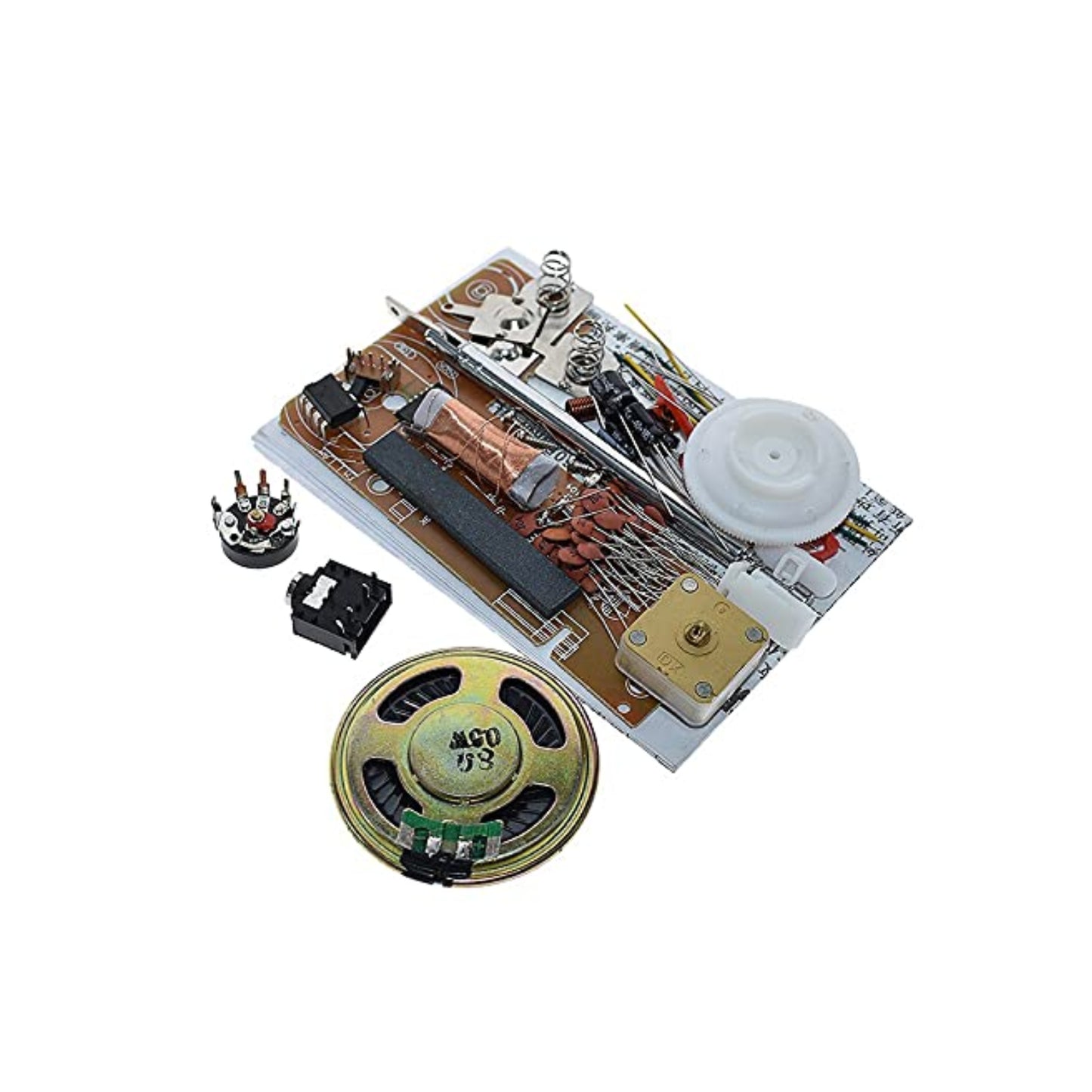 CF210SP Stereo Radio Assembly Kit DIY AM/FM Radio Build Your Own Radio Hands-On Electronics Project For Beginners - RS4490