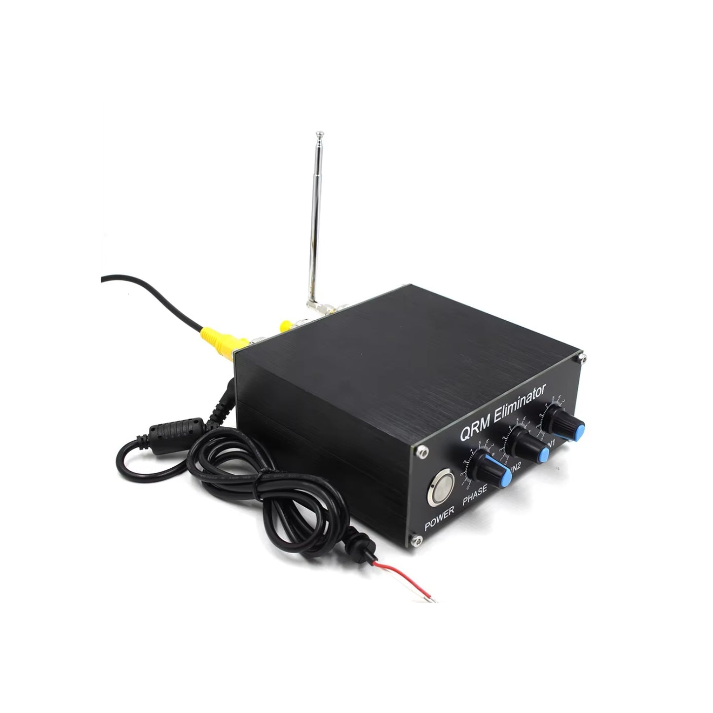 QRM Eliminator X-Phase 1-30MHz HF Band QRM Eliminator X-Phase Aluminum Alloy QRM Eliminator X-Phase Professional QRM Eliminator For HF Bands High-Quality Noise Canceller Aluminum Housing QRM Eliminator - RS5154
