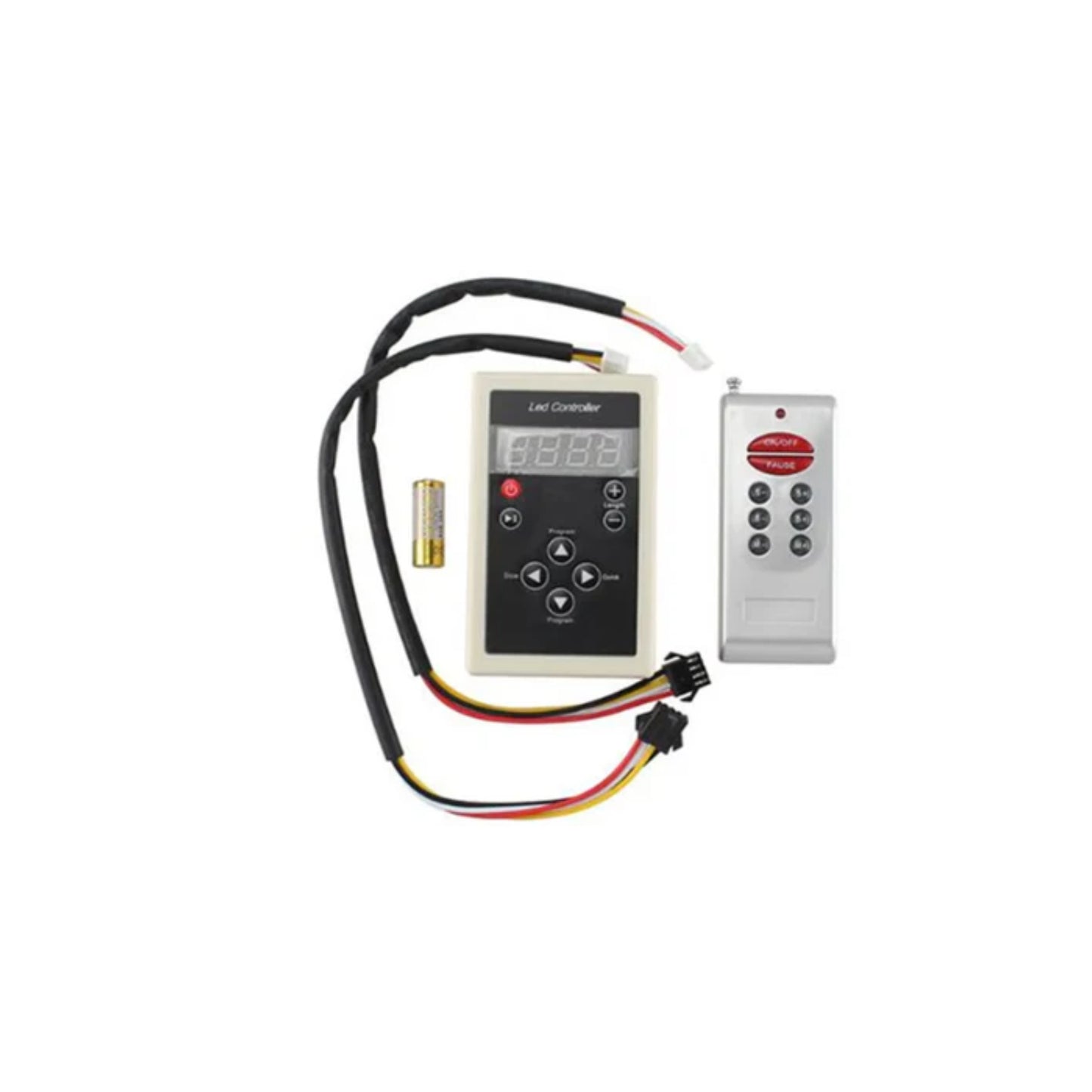 133 Mode RF LED Strip Controller SMD 5050 LED Strip Color Chaser Wireless RGB LED Strip Controller IC 6803 RF Controller For Dream RGB Color Chasing SMD 5050 LED Strip - RS5301