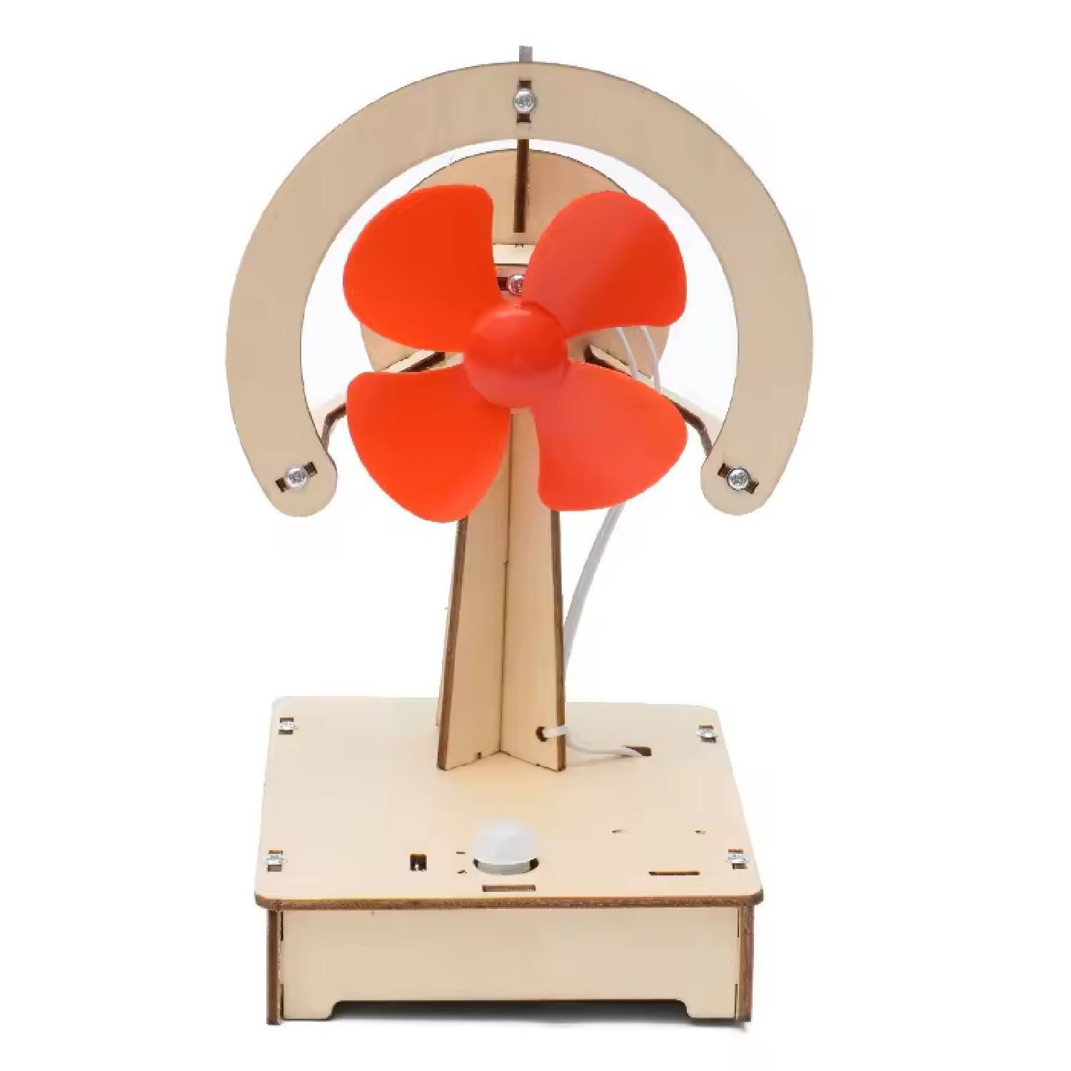 DIY Human Body Induction Fan STEM Kit Body-Sensing Moving