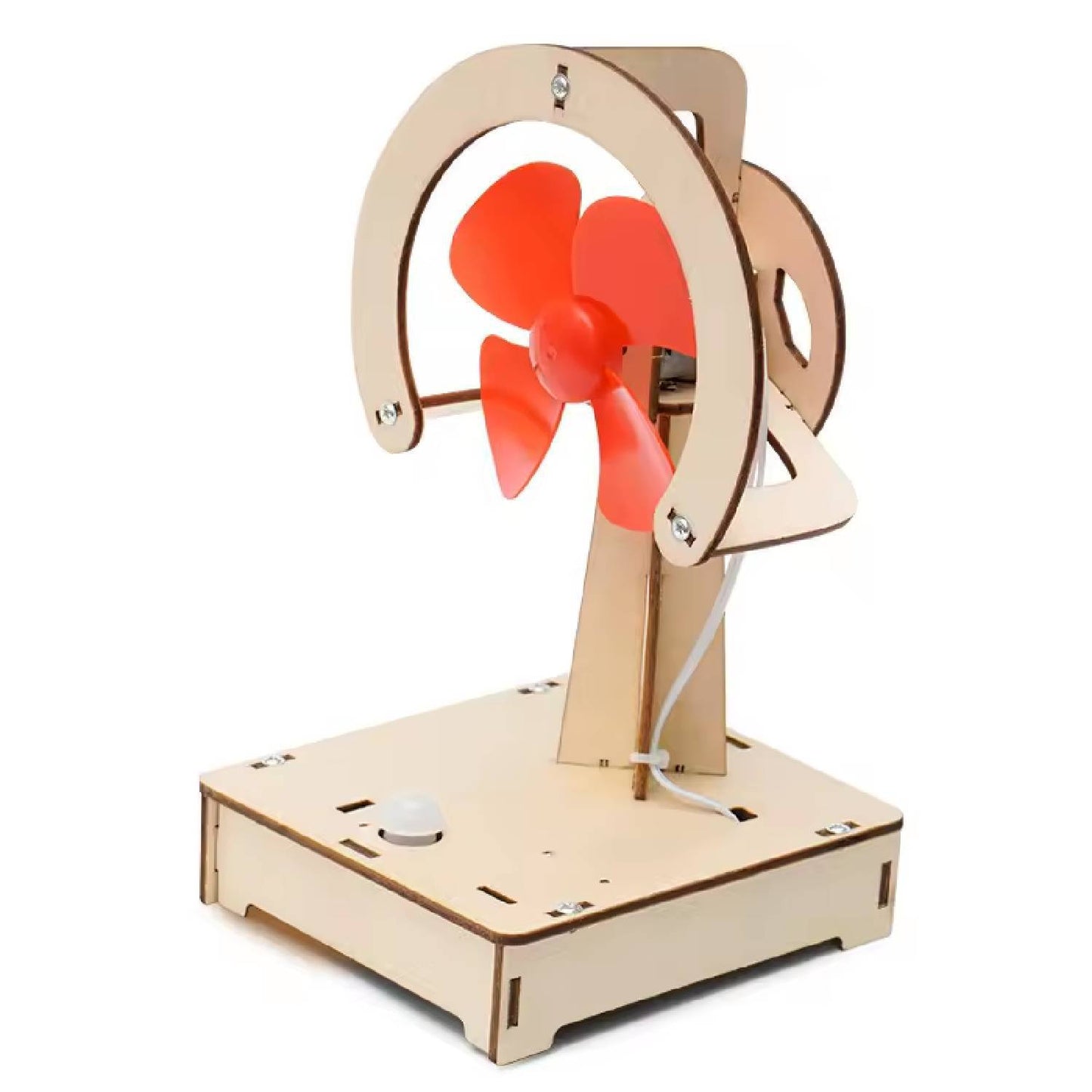 DIY Human Body Induction Fan STEM Kit Body-Sensing Moving