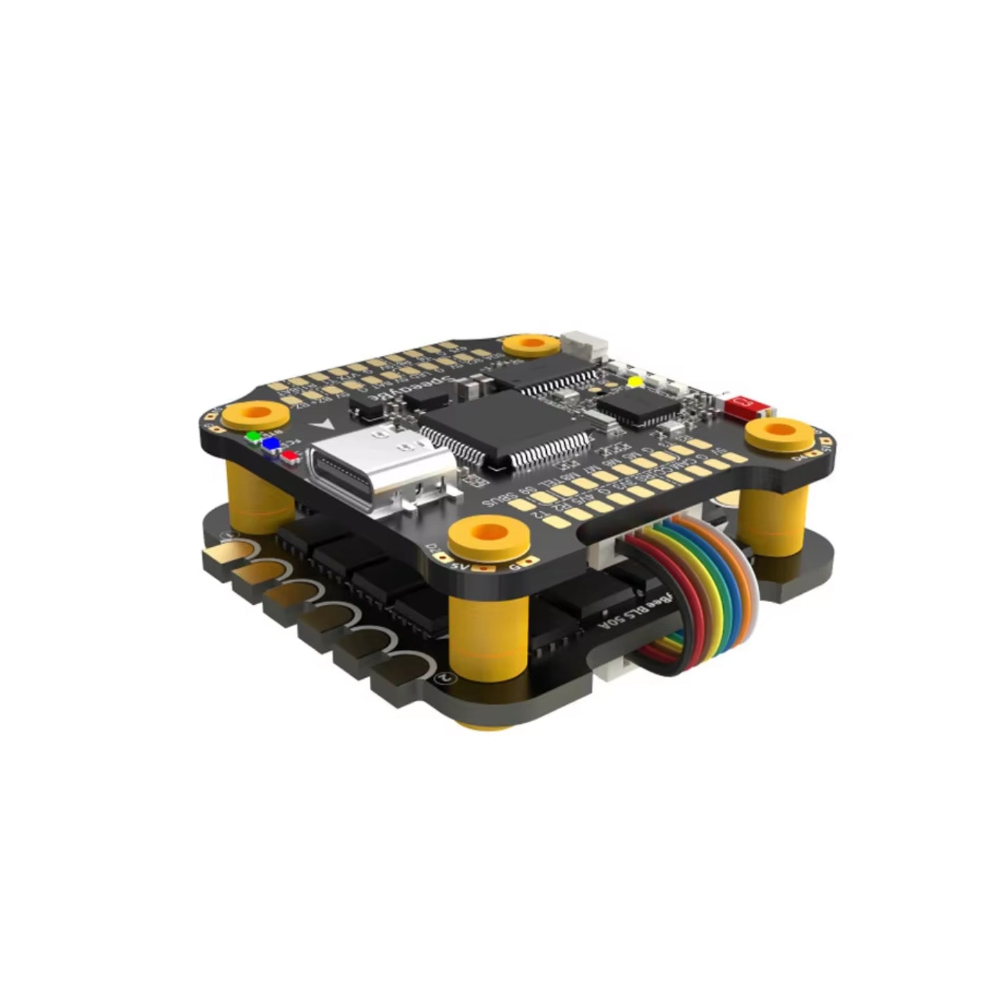Speedybee F4 V3 Flight Controller SB-F4V3-50-STACK For Quadcopter FPV Drone Flight Controller With 50A ESC Best Flight Controller For Racing Drones High-Performance Flight Controller Stack - RS6592