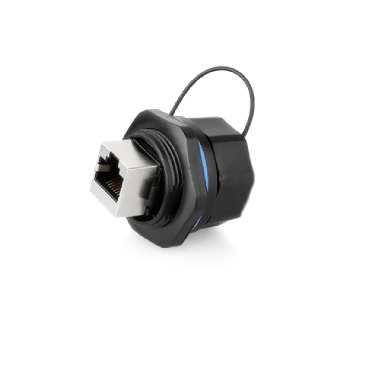YT-RJ45 Ethernet Connector Waterproof Female Socket IP67 Ethernet Connector With Fast Data Transfer For Industrial Control Systems And Manufacturing Processes - RS6614