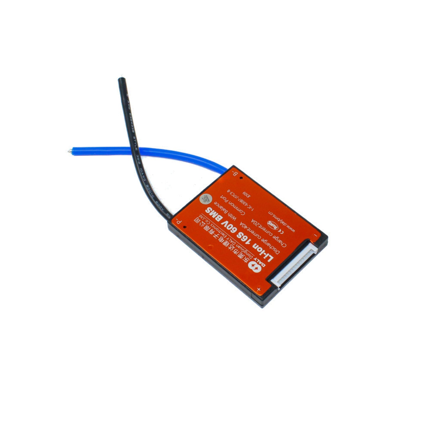 DALY 16S 60V 40A Li-Ion BMS Module Safe Lithium Battery Management System Extend Battery Life with 60V 40A Lithium Battery Management - RS6788