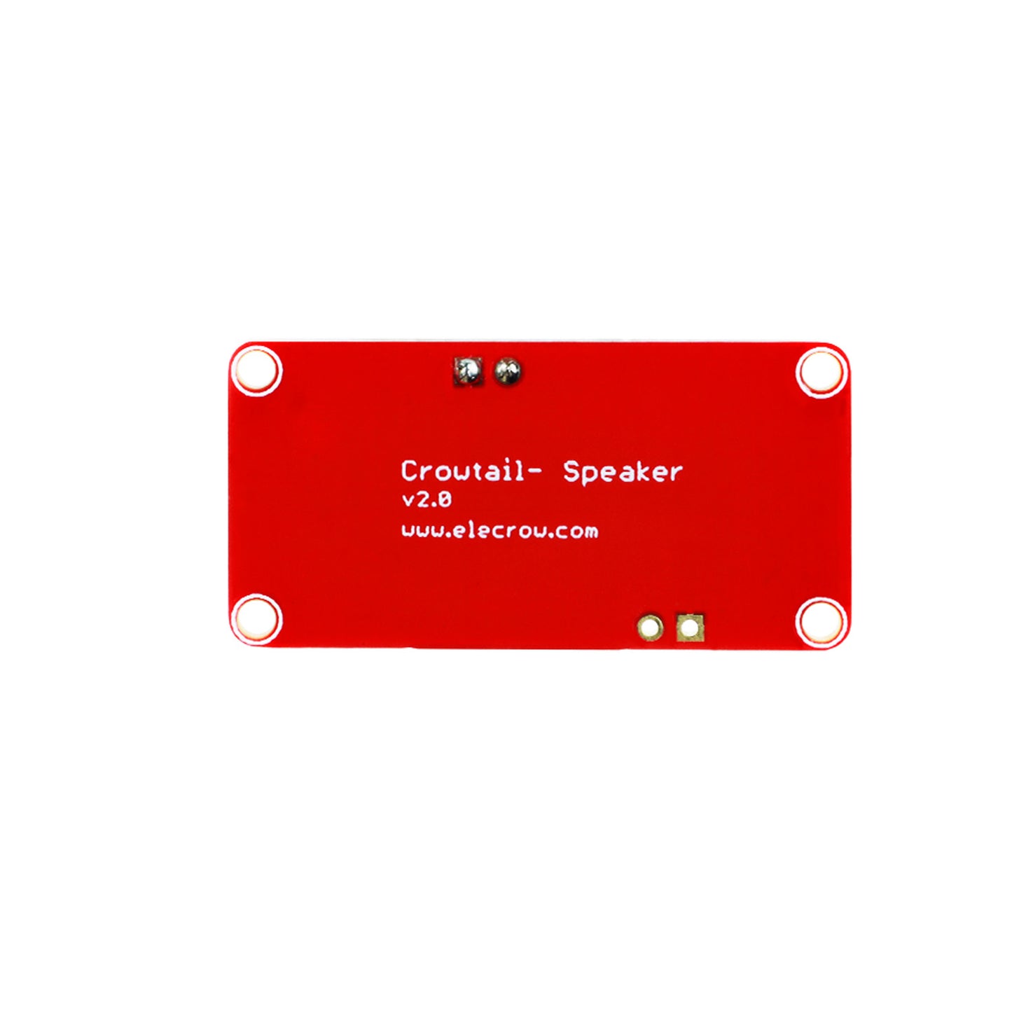 ELECROW Crowtail - 2.0 Speaker Module Loudspeaker Module With Volume Control Compact Audio Output Device Mini Speaker For Electronics Projects - RS7055