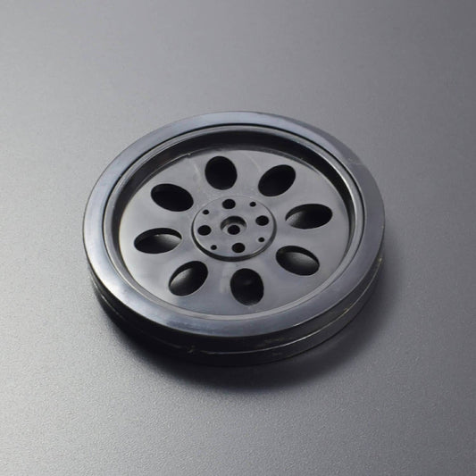 Smart car tires steering wheel tire tire rubber tire tracking DIY model toy car accessories aperture 5.5MM-RS1981 - REES52