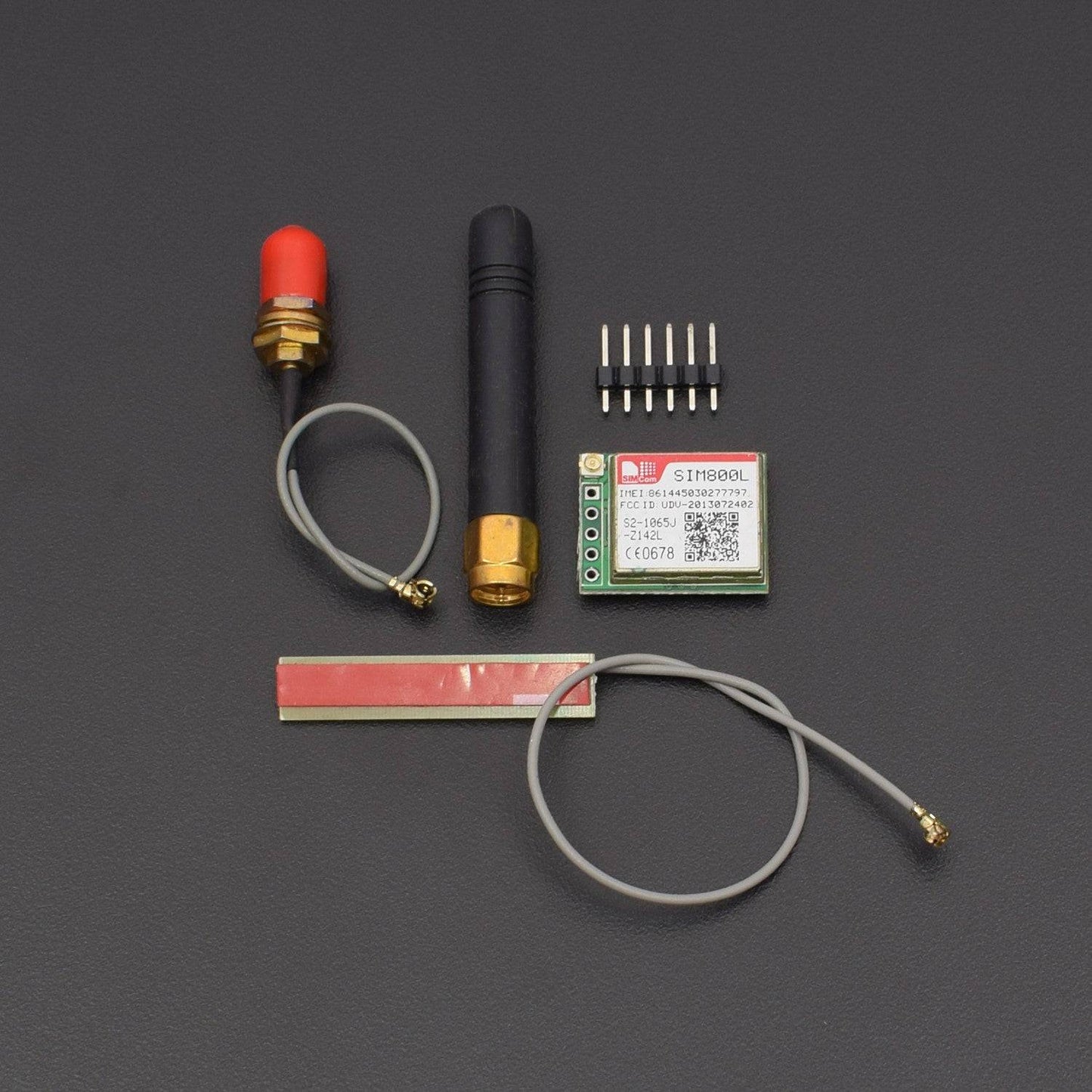 Quad-Band Quad Band SIM800L GPRS Module Bomb Slot Automatic Micro SIM Card - NA244 - REES52