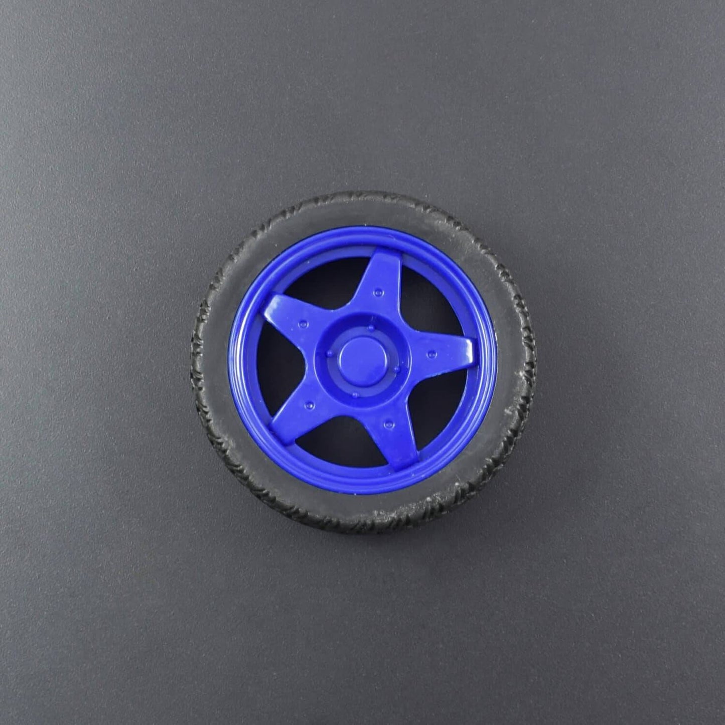 65mm Robot Smart Car Wheel for BO Motor - Blue- RS1988 - REES52