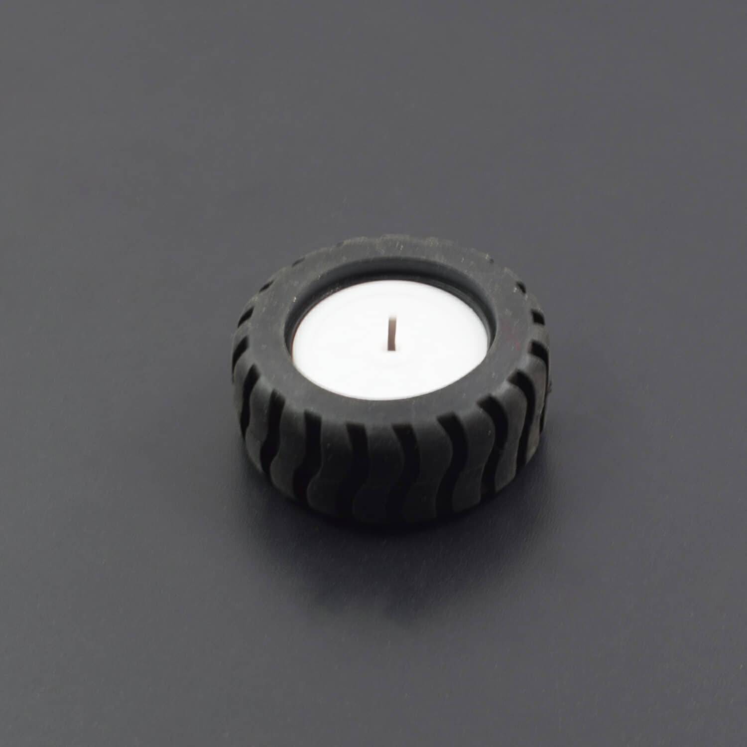 3PI miniQ Car wheel Tyre 42mm N20 DC Gear Motor Wheel  - RS1989 - REES52